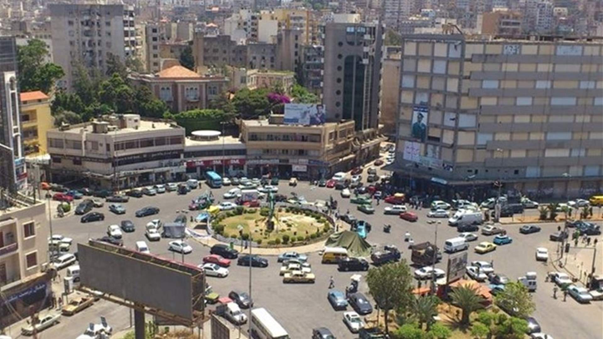 تدابير سير في محلة التبانة - طرابلس