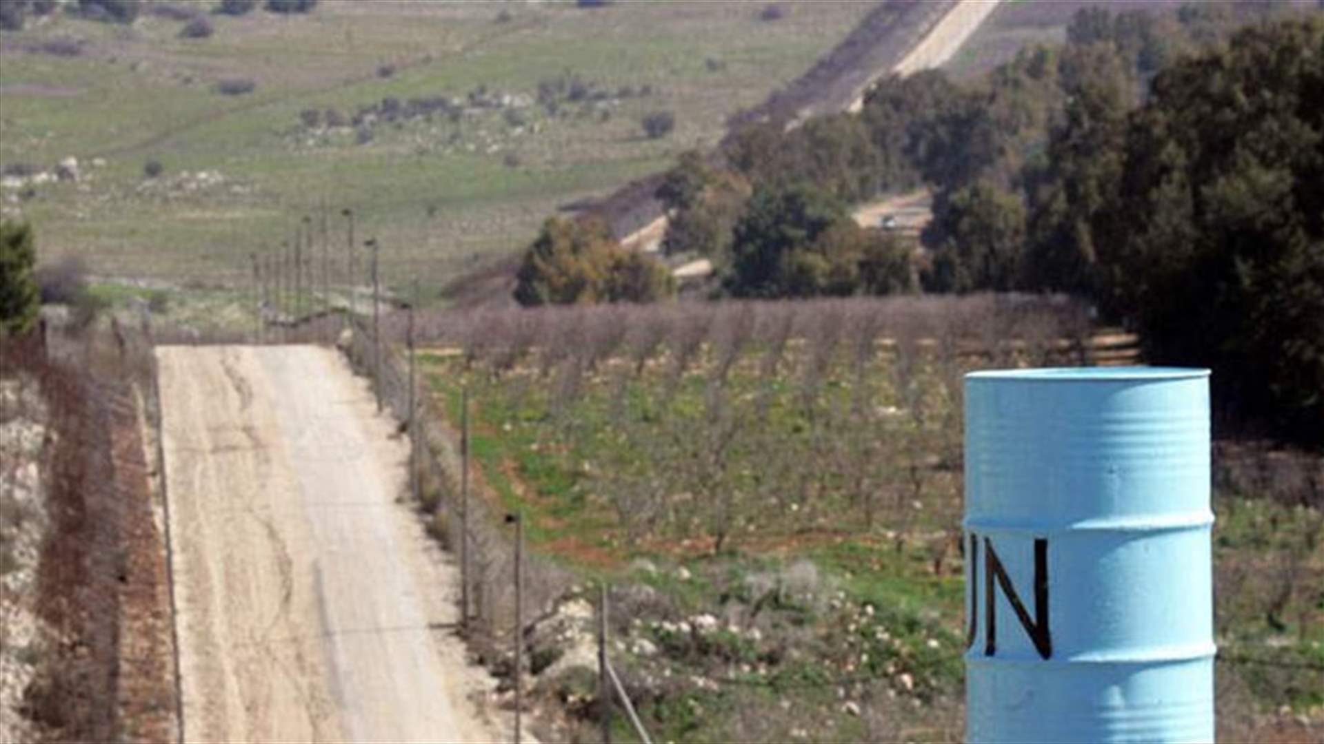 دورية اسرائيلية خرقت الخط الأزرق
