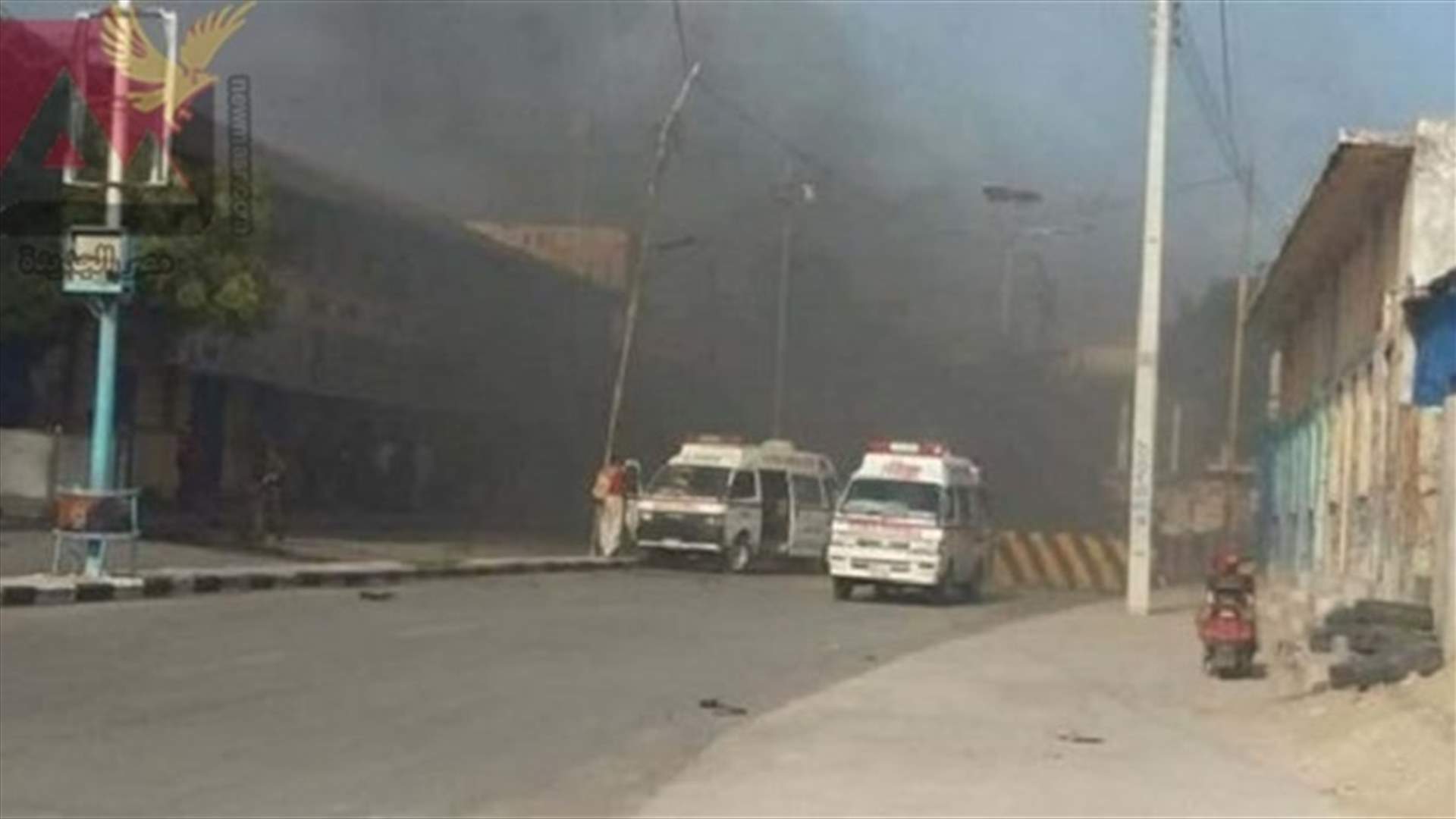 انفجار قوي في وسط مقديشو
