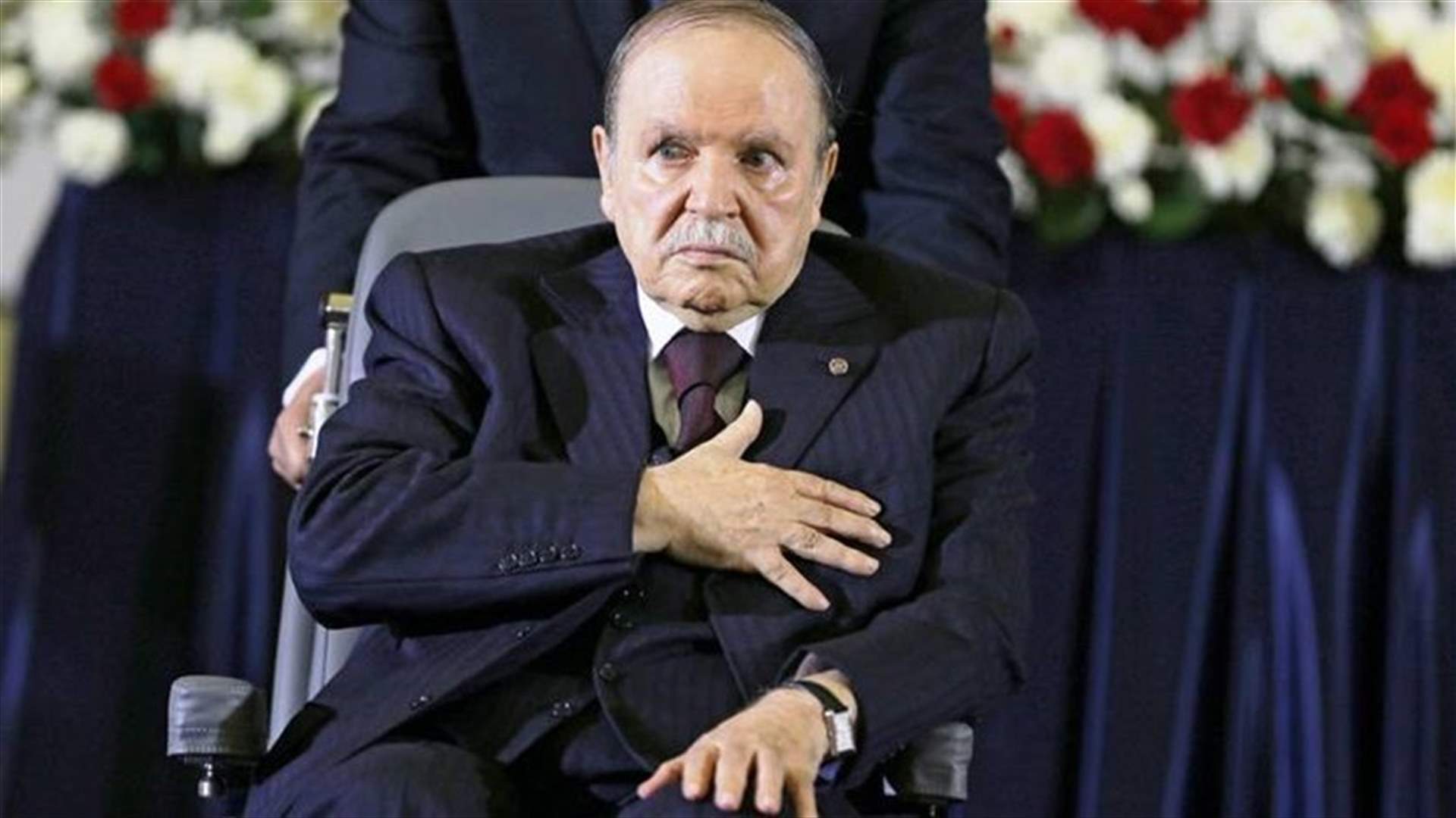 Bouteflika says infiltration of protests could cause chaos