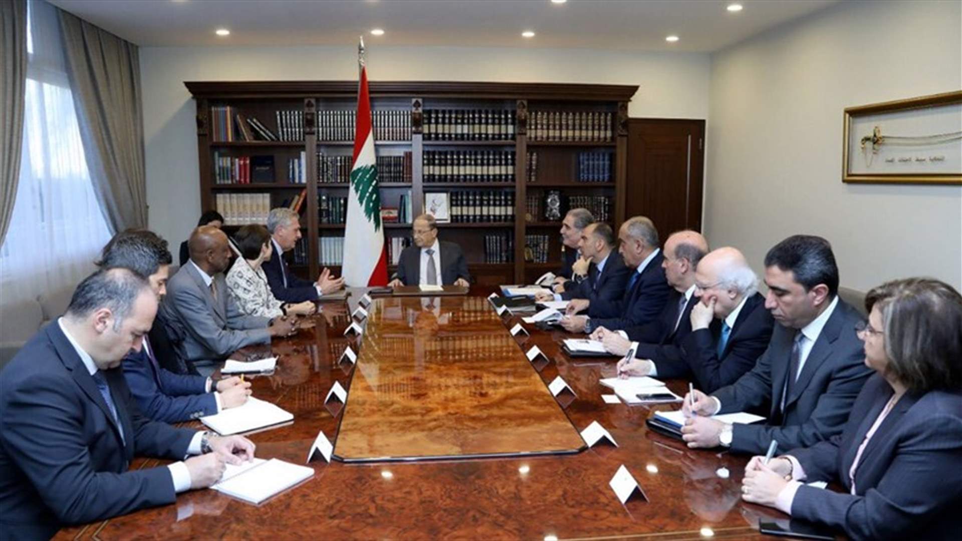 الرئيس عون: لتواكب مفوضية اللاجئين لبنان في تسهيل عودة النازحين وتسريعها