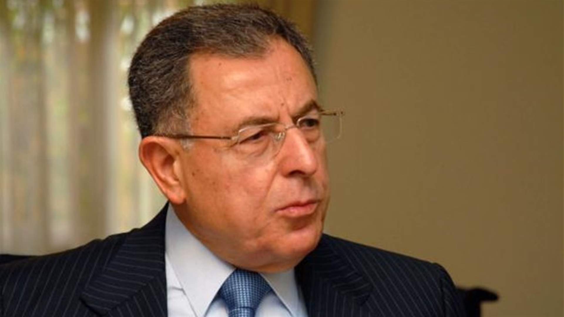 هكذا علّقت مصادر "المستقبل" على ما يتردد عن إمكان ترشيح السنيورة في طرابلس لإكسابه حصانة نيابية