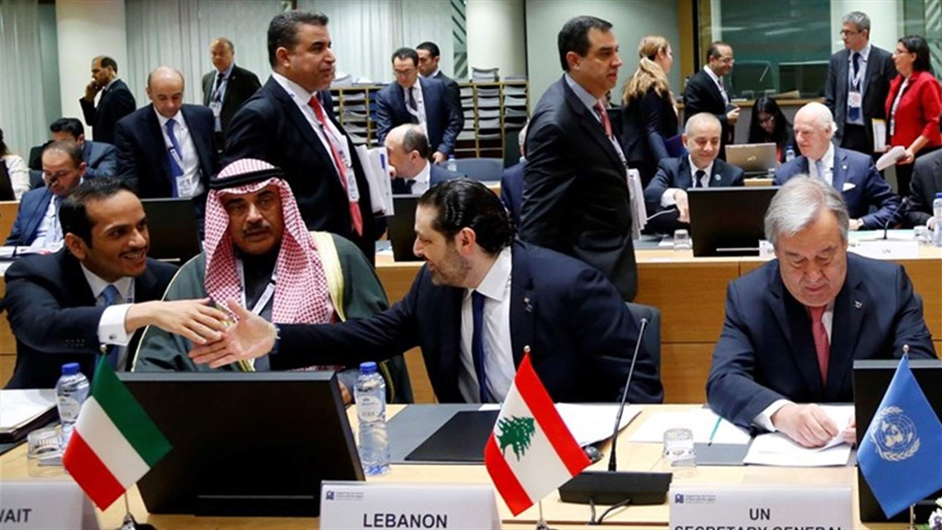 معلومات لـ"الأخبار": الحريري وافق على ضمّ الغريب الى الوفد المشارك في مؤتمر بروكسل