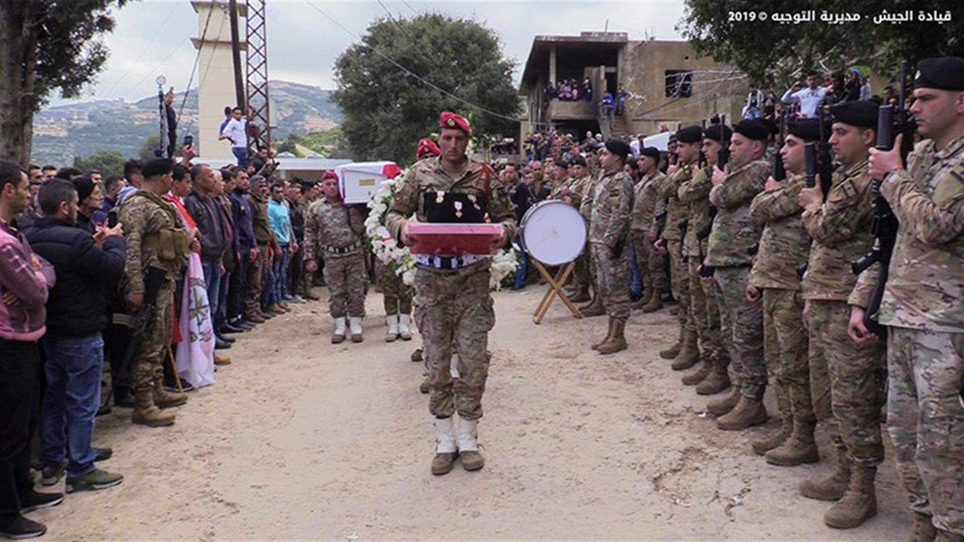 تشييع المجند الشهيد محمد عقل الأشقر...