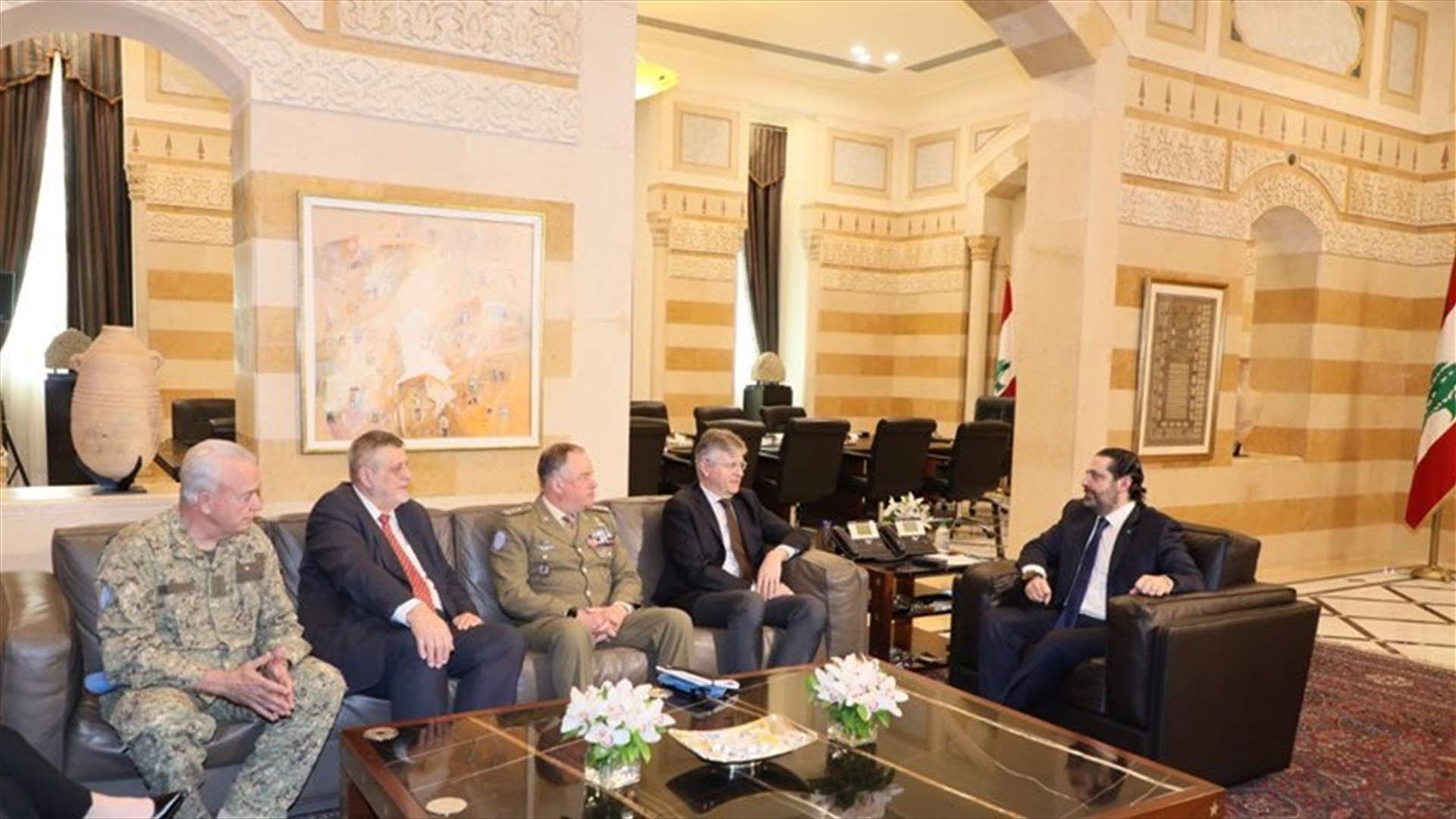 Lacroix from Grand Serail: We will continue working with Lebanon’s government and Lebanese partners