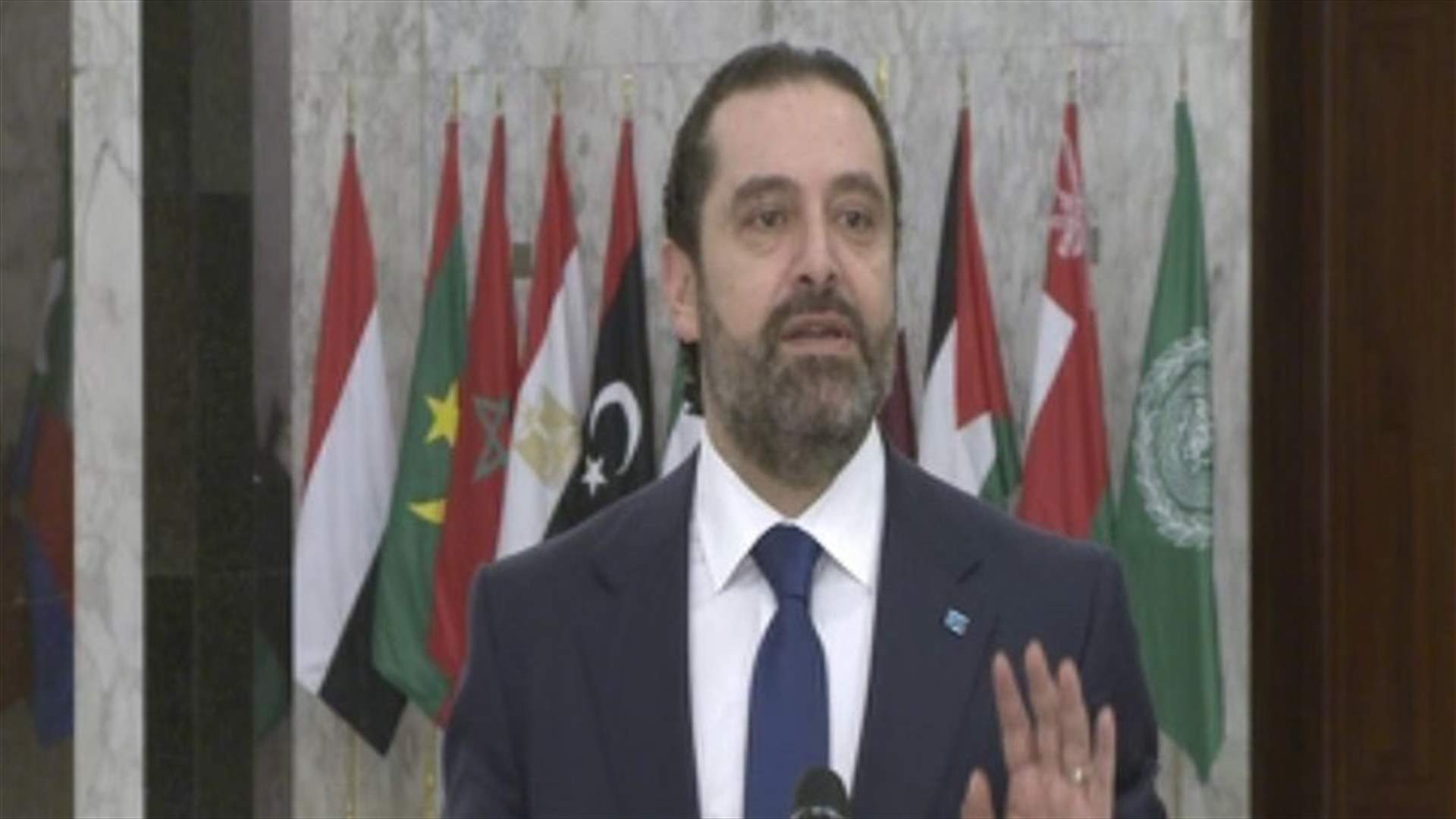 Hariri says to tackle in Brussels possibility of strengthening position on refugees’ return