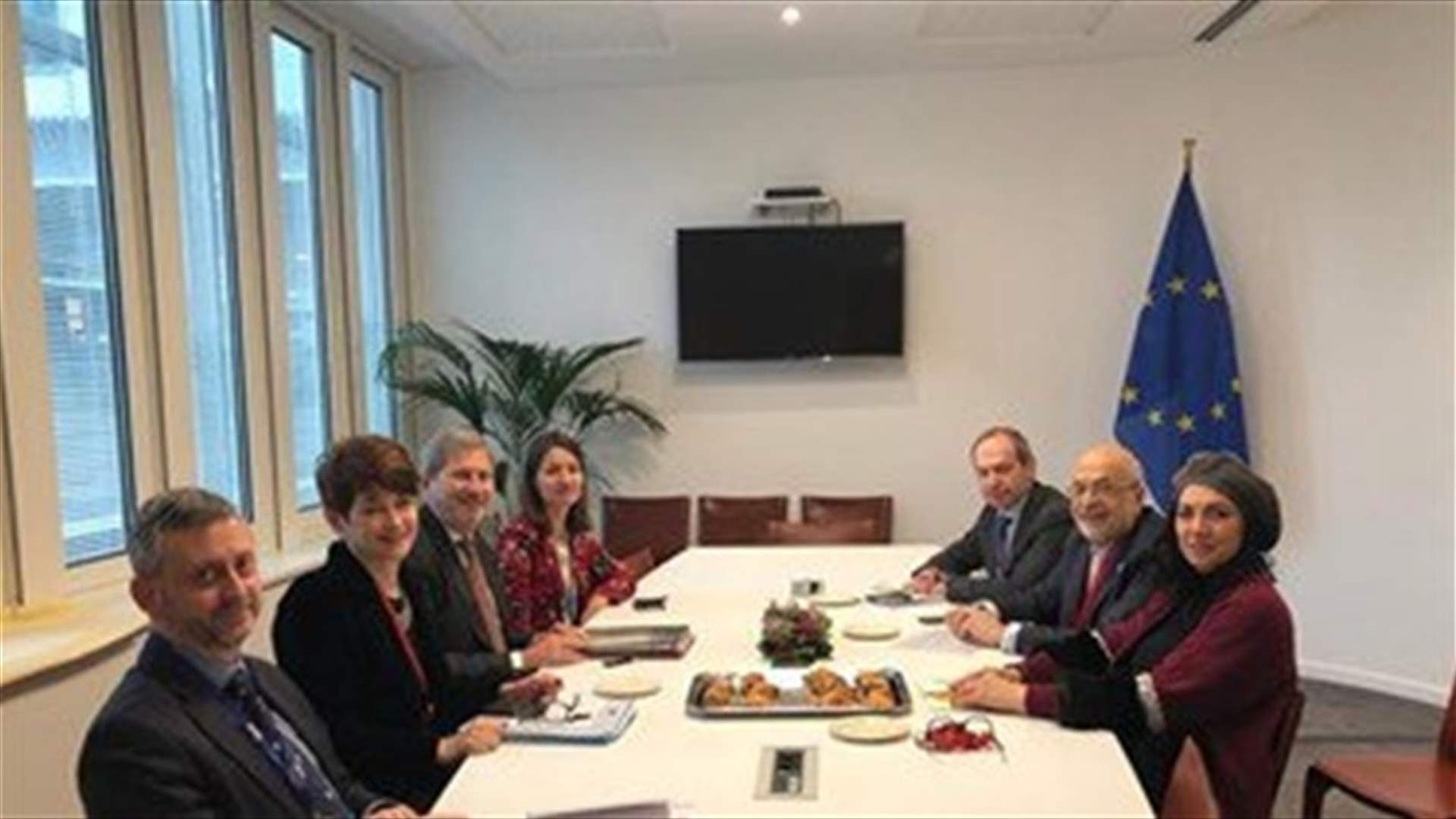 Chehayeb kicks off meetings in Brussels