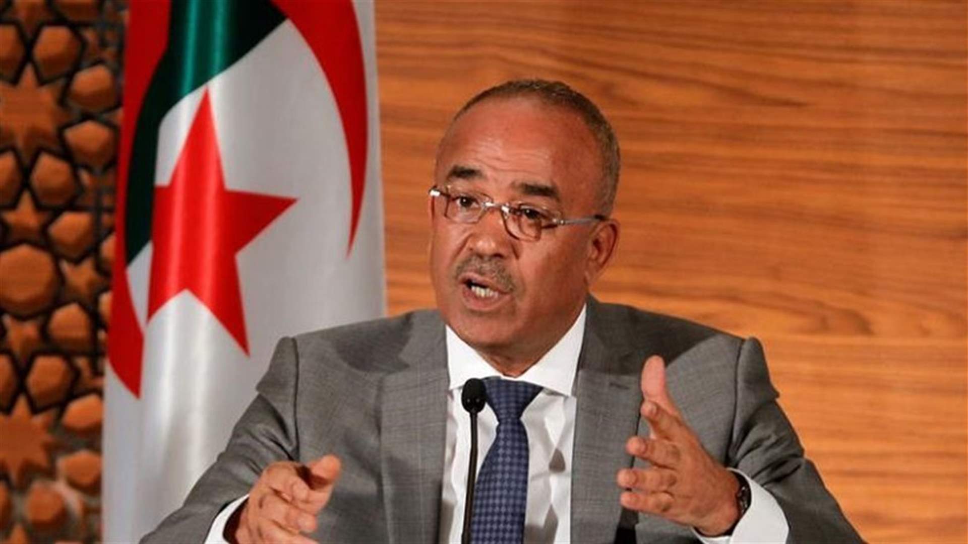 New Algerian PM says new government will be 'technocratic''