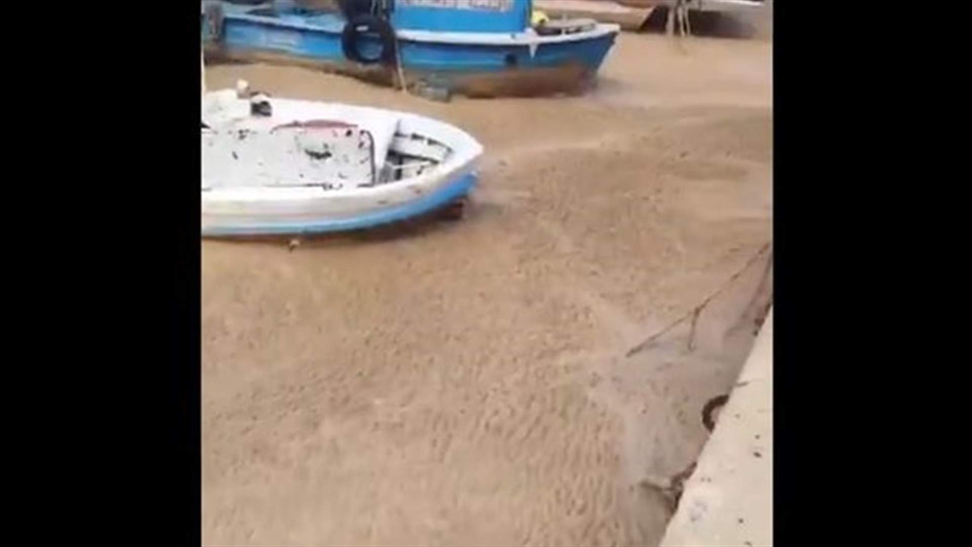طبقة سميكة ملوّنة على سطح مياه ميناء جبيل... ماذا أوضح رئيس البلدية للـLBCI؟