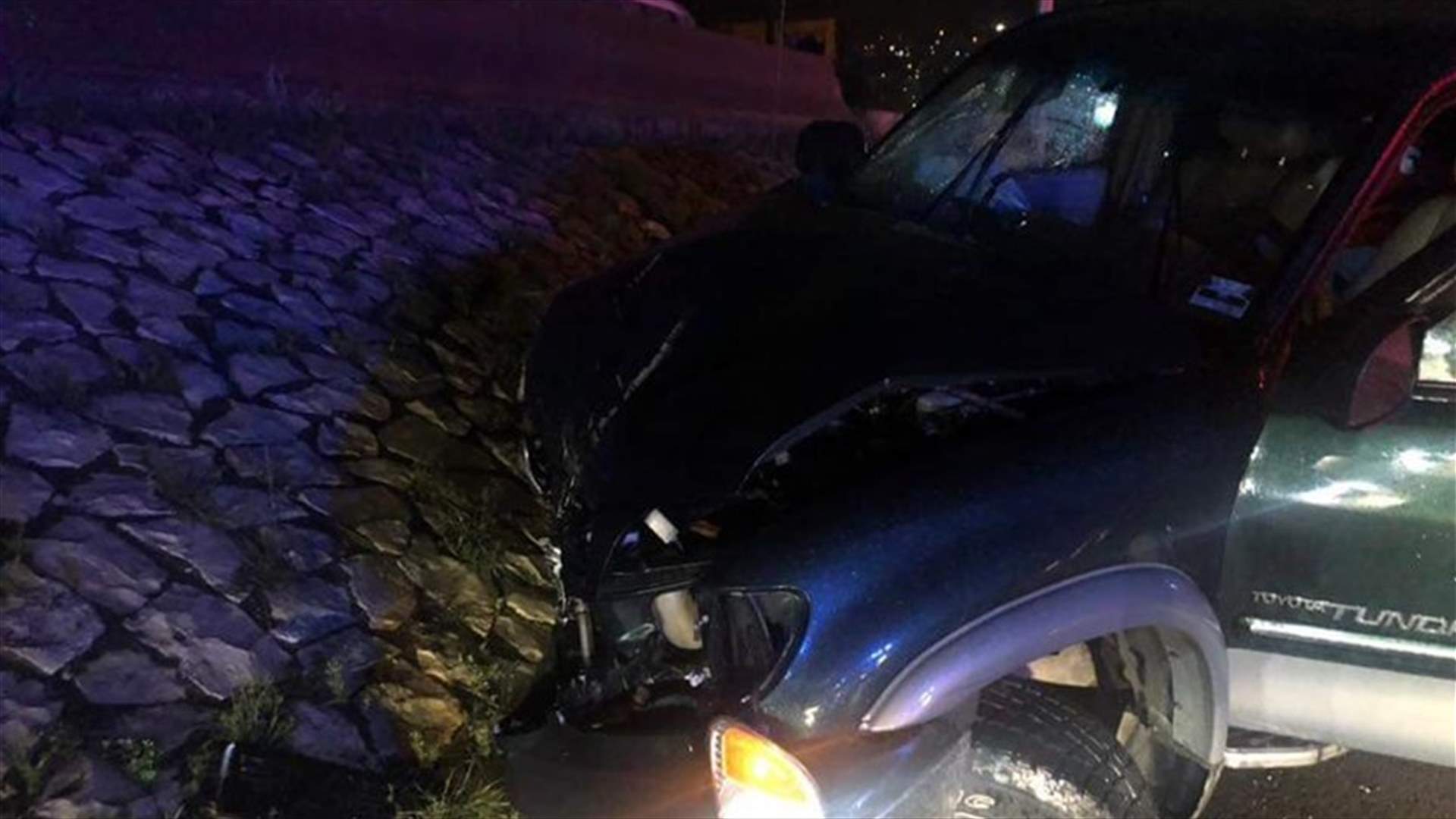 جريحان في حادث سير على المسلك الغربي لأوتوستراد أدما