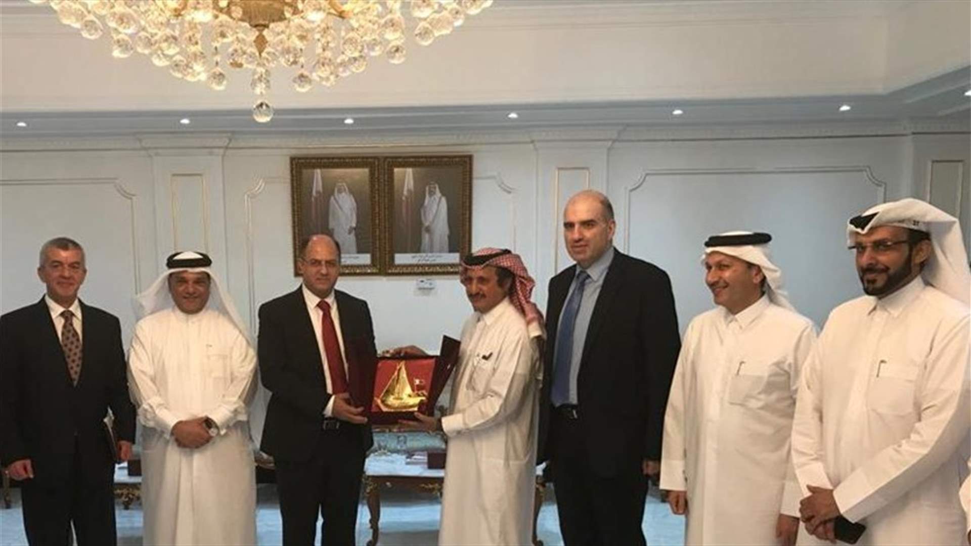 اللقيس أعلن من الدوحة فتح الاسواق القطرية أمام الانتاج الزراعي اللبناني