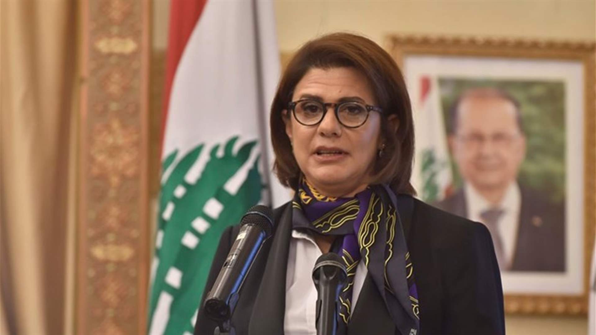 المكتب الاعلامي لوزيرة الداخلية: علاقة الحسن بالقاضي شبيب ممتازة ولا يشوبها اي شائبة