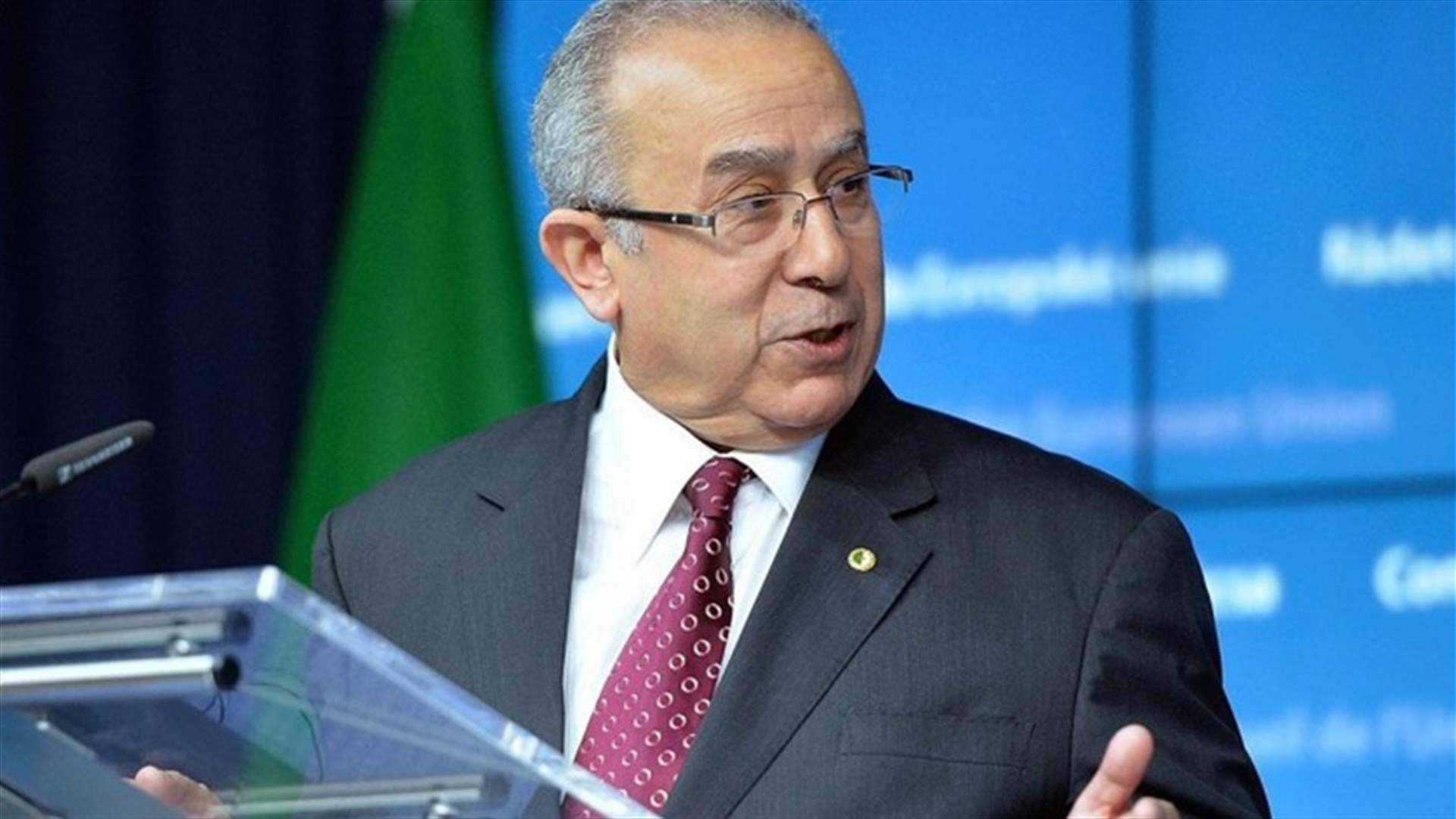 لعمامرة: بوتفليقة سيسلم مقعد الرئاسة لمن سينتخب بعد الاتفاق على الدستور الجديد