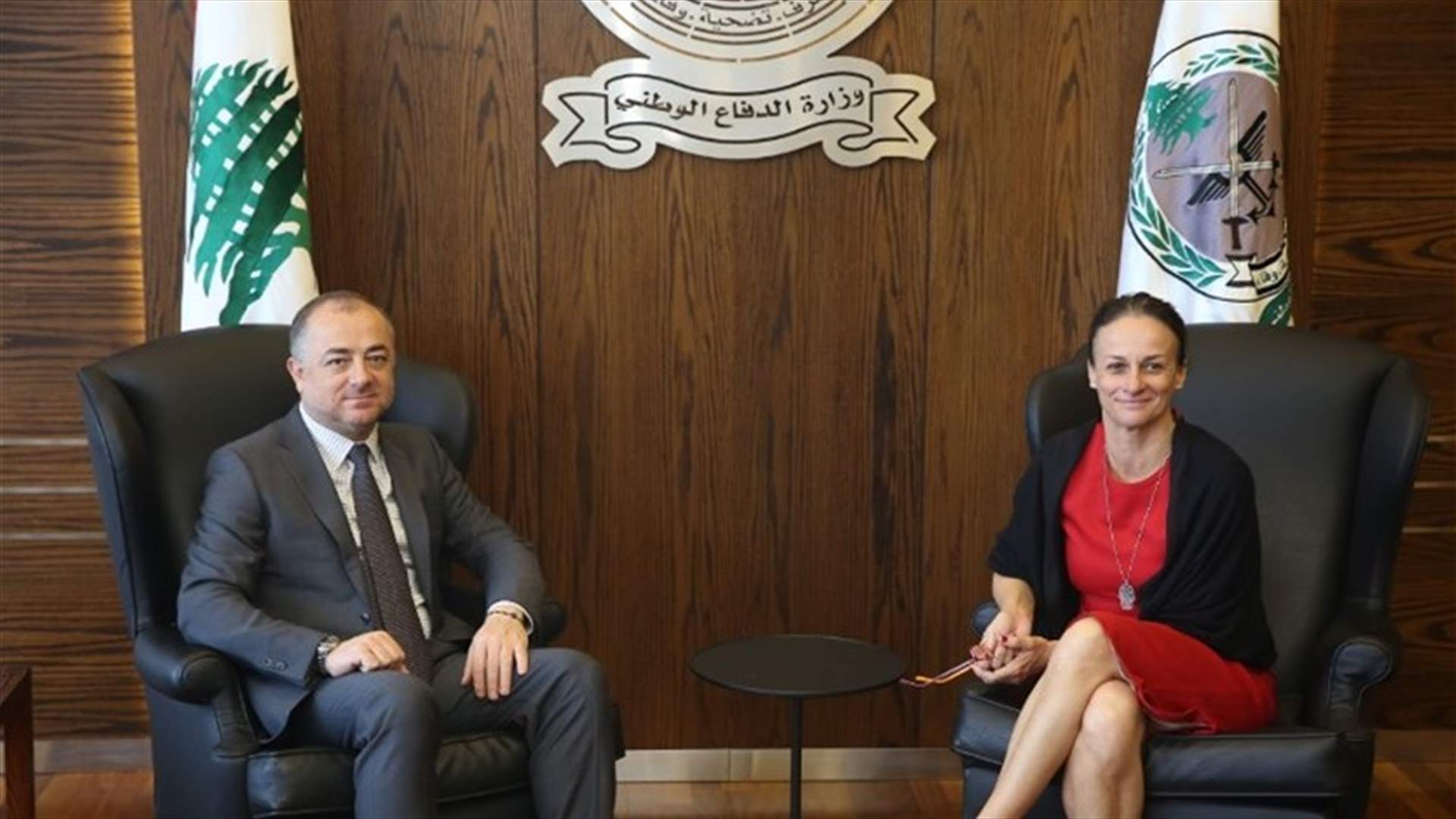 بو صعب إستقبل ممثلة اليونيسيف والملحق العسكري الروسي والبعريني