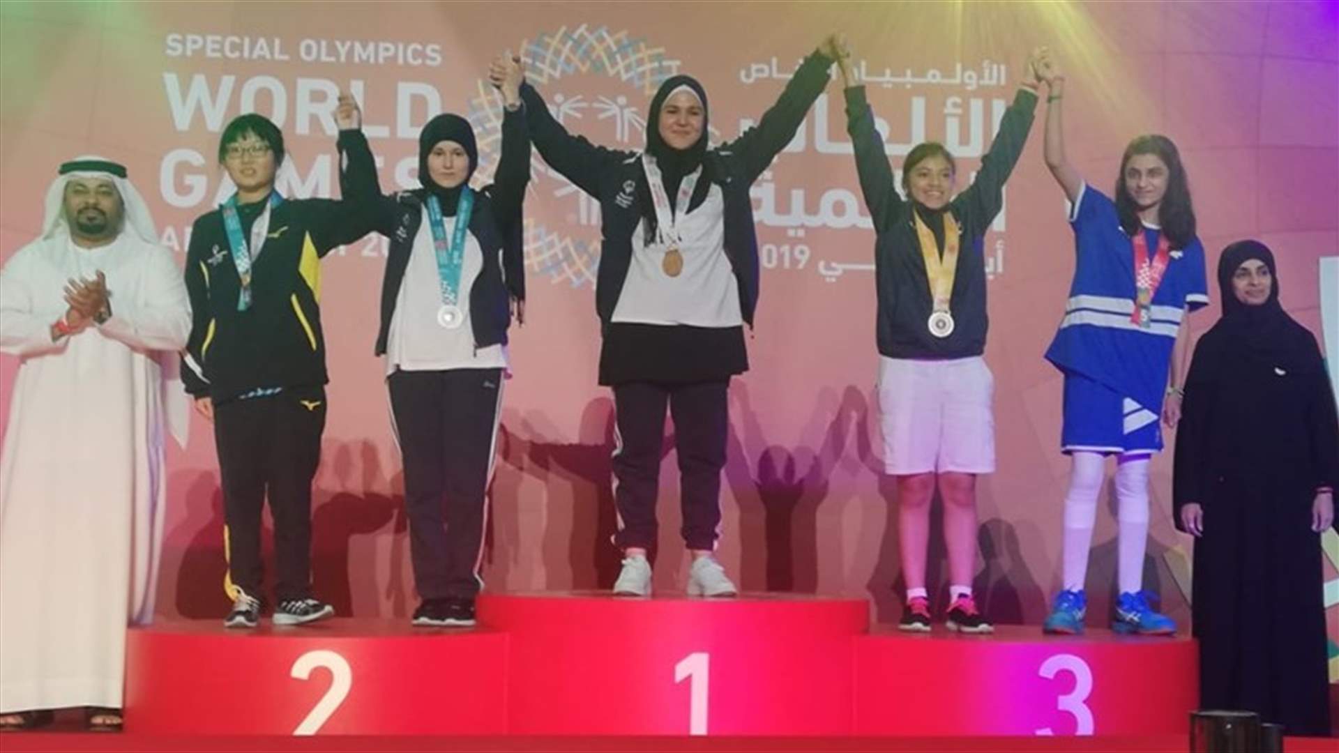 لبنان يحقق 29 ميدالية منها 9 ذهبية بالأولمبياد الخاص في ابو ظبي