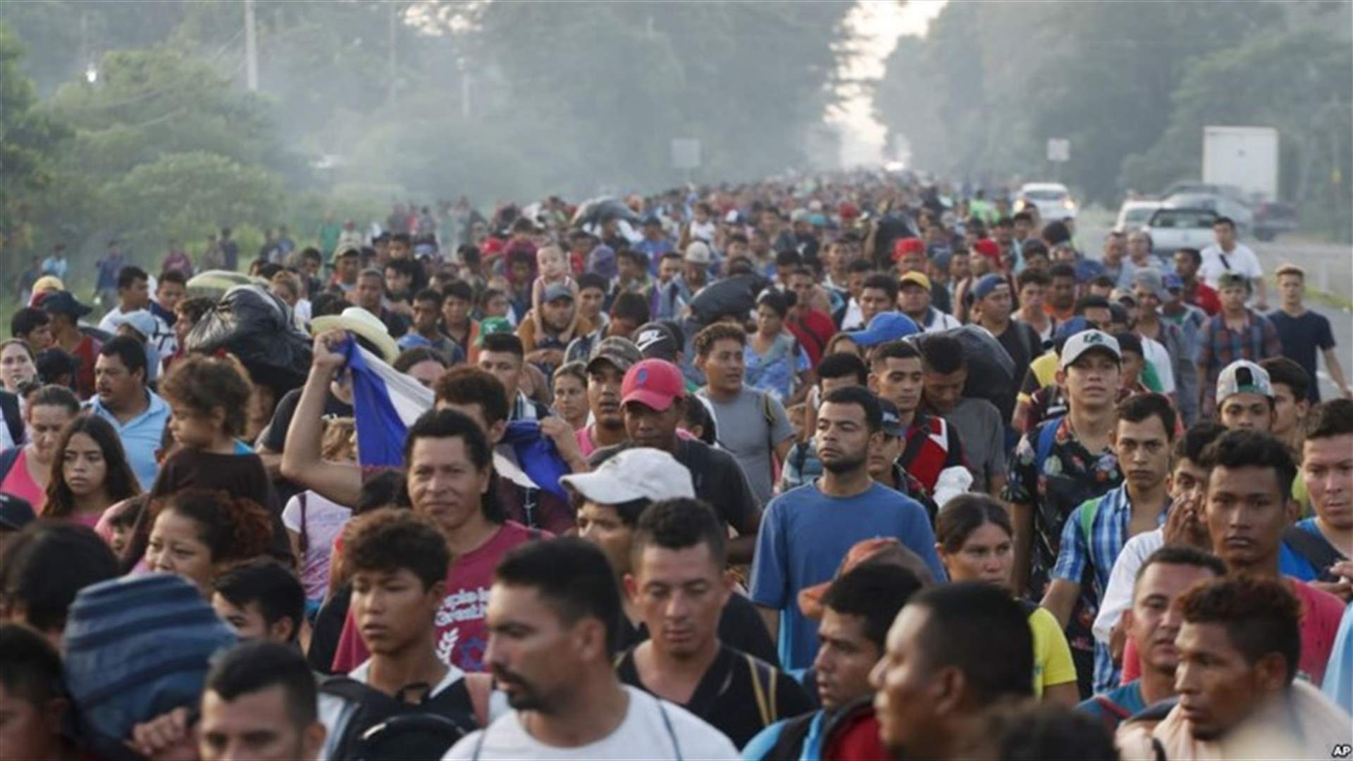 قافلة جديدة من 1500 مهاجر تنطلق من جنوب المكسيك