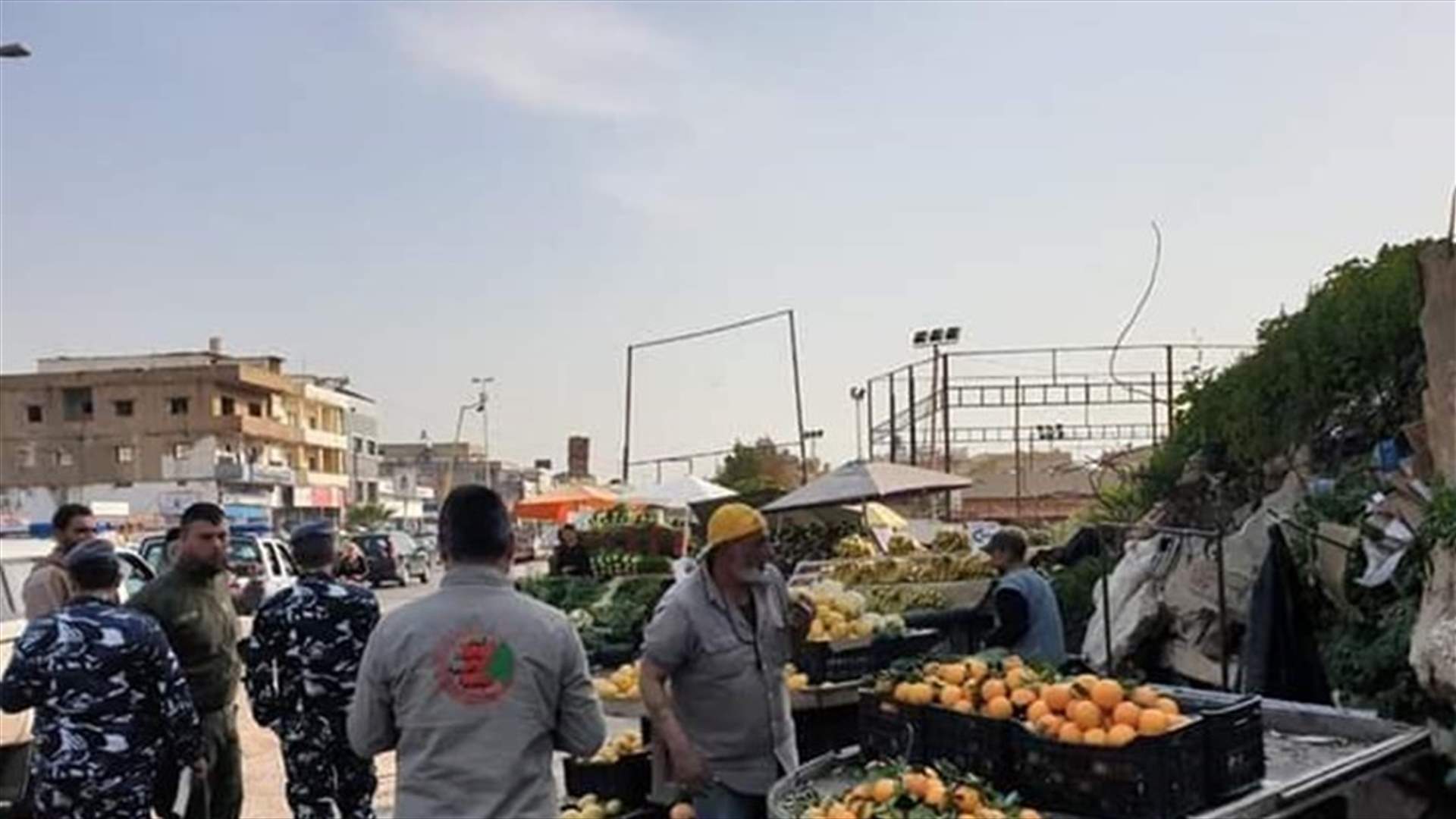 ازالة المخالفات في الاوزاعي (صور)