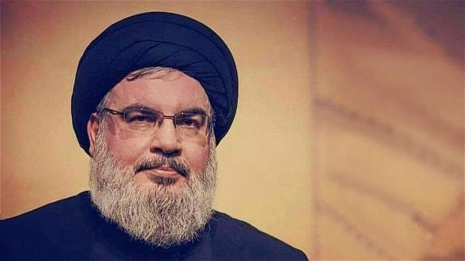 Nasrallah to deliver speech on Tuesday