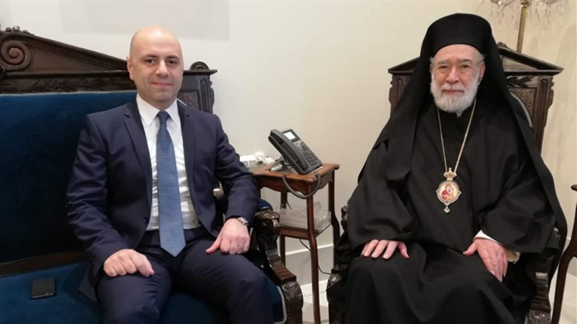 حاصباني زار عوده: على مجلس الوزراء النظر في الموازنة والبدء بتنفيذ الإصلاحات المطلوبة