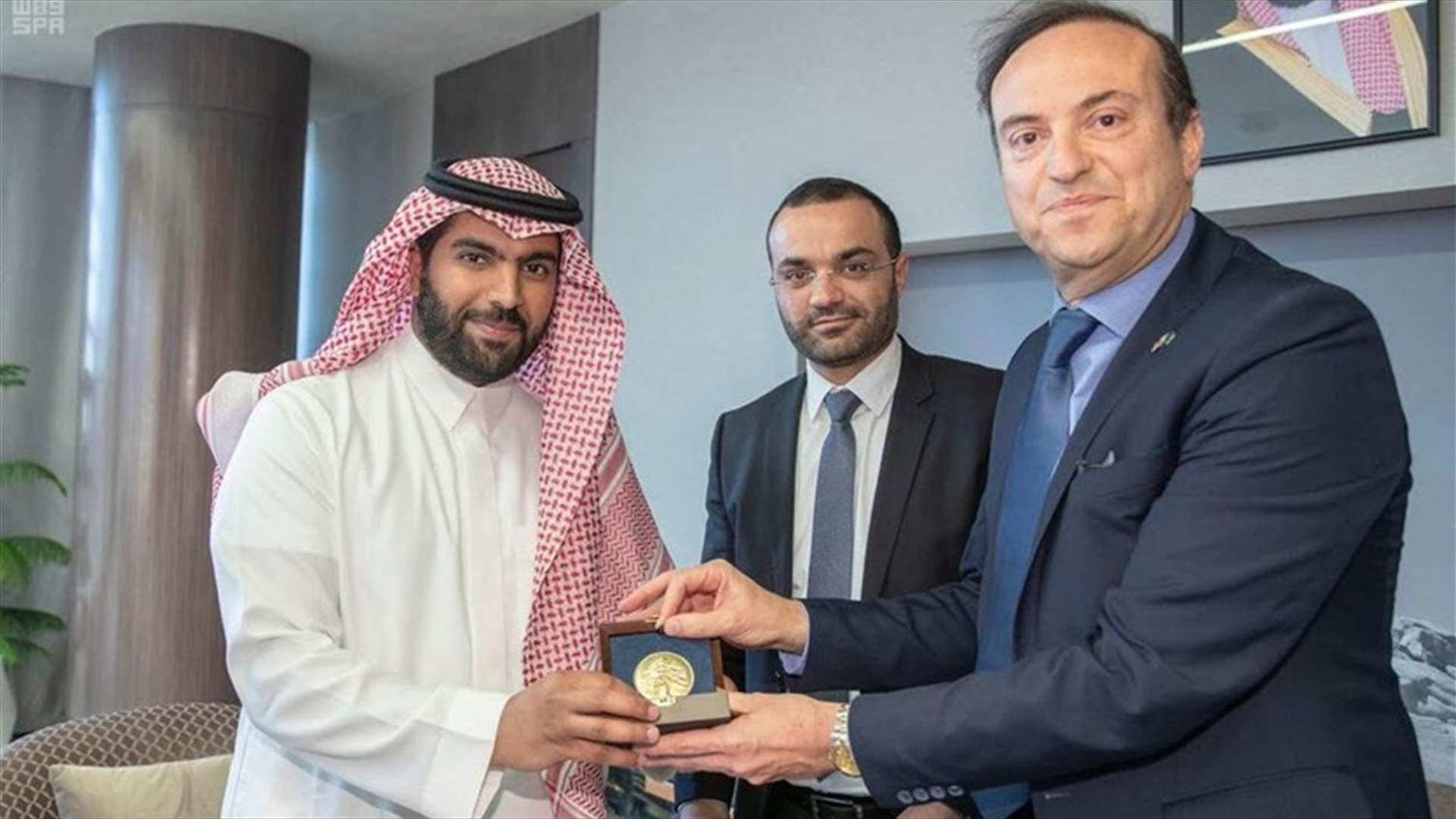 وزير الثقافة السعودي بحث مع نظيره اللبناني آفاق التعاون الثقافي بين البلدين