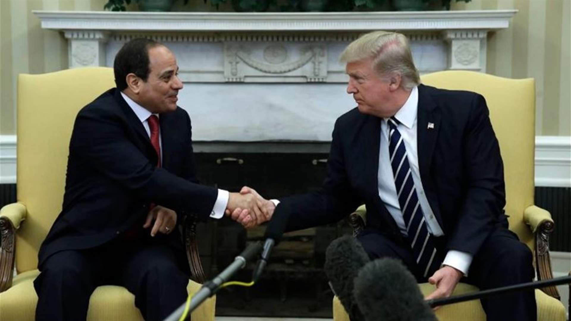 ترامب سيستقبل السيسي في 9 نيسان