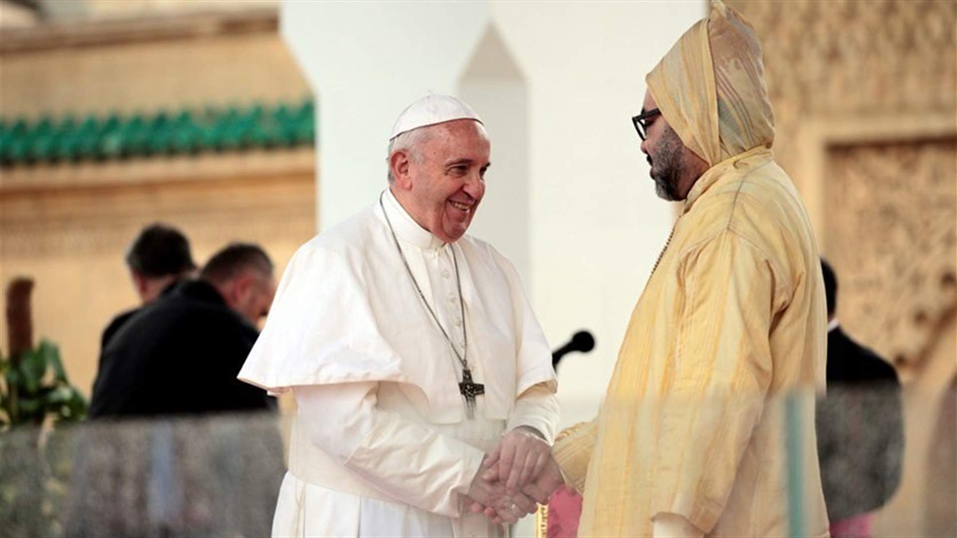 Pope, Morocco's king, say Jerusalem must be open to all faiths