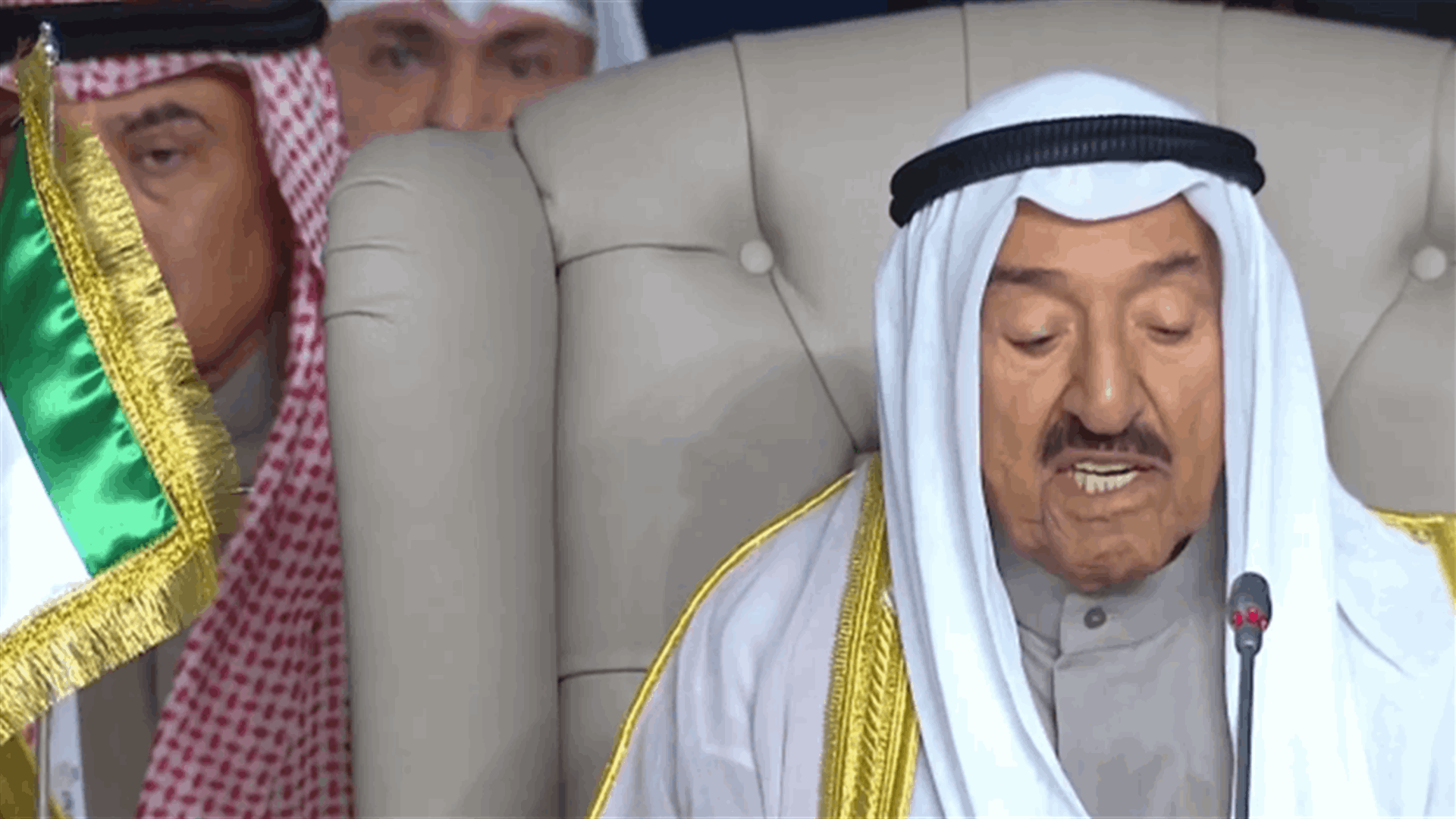 أمير الكويت: أي سلام لا يستند إلى إنهاء الاحتلال وإقامة دولة فلسطينية غير واقعي