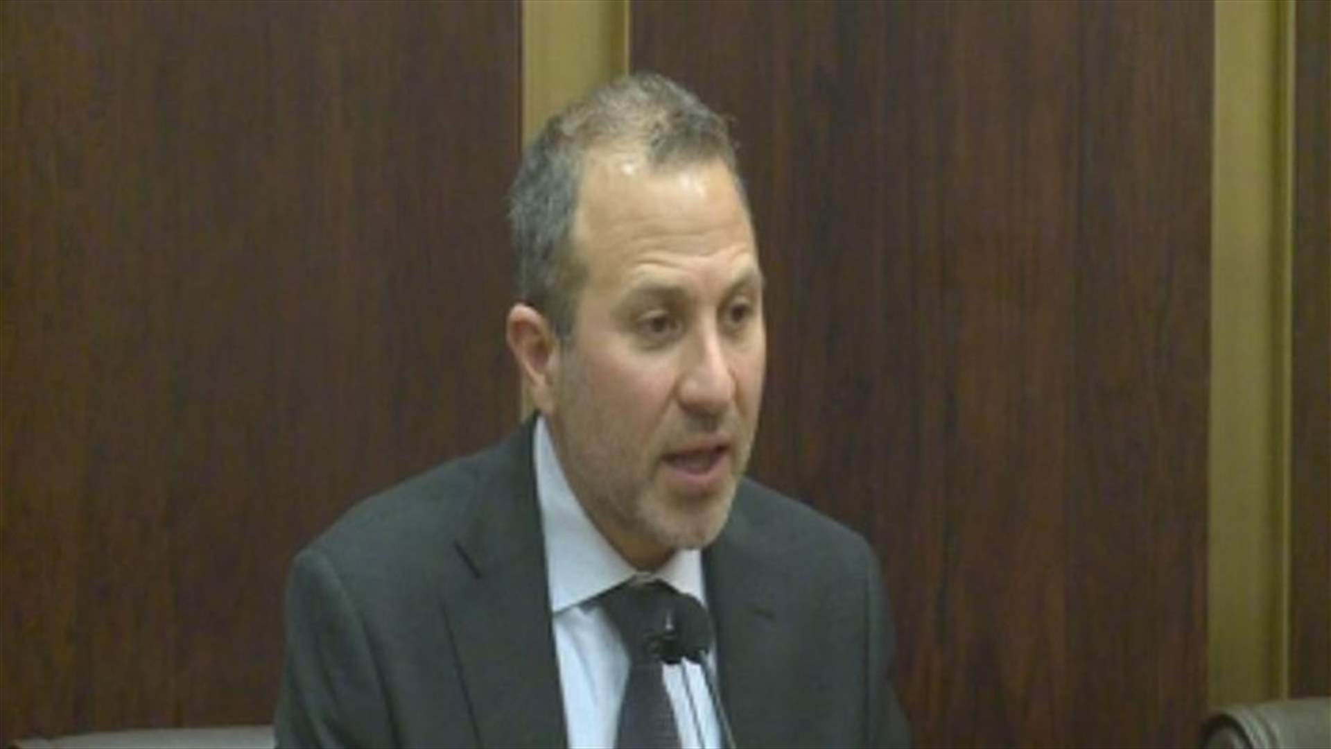 Bassil: All internal and external factors must be provided for return of displaced persons