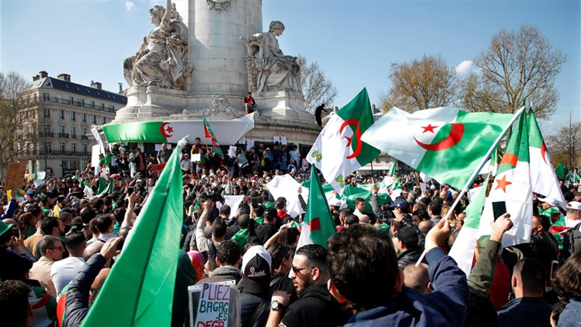 Algerian protest leader vows to continue demonstrations despite Bouteflika decision