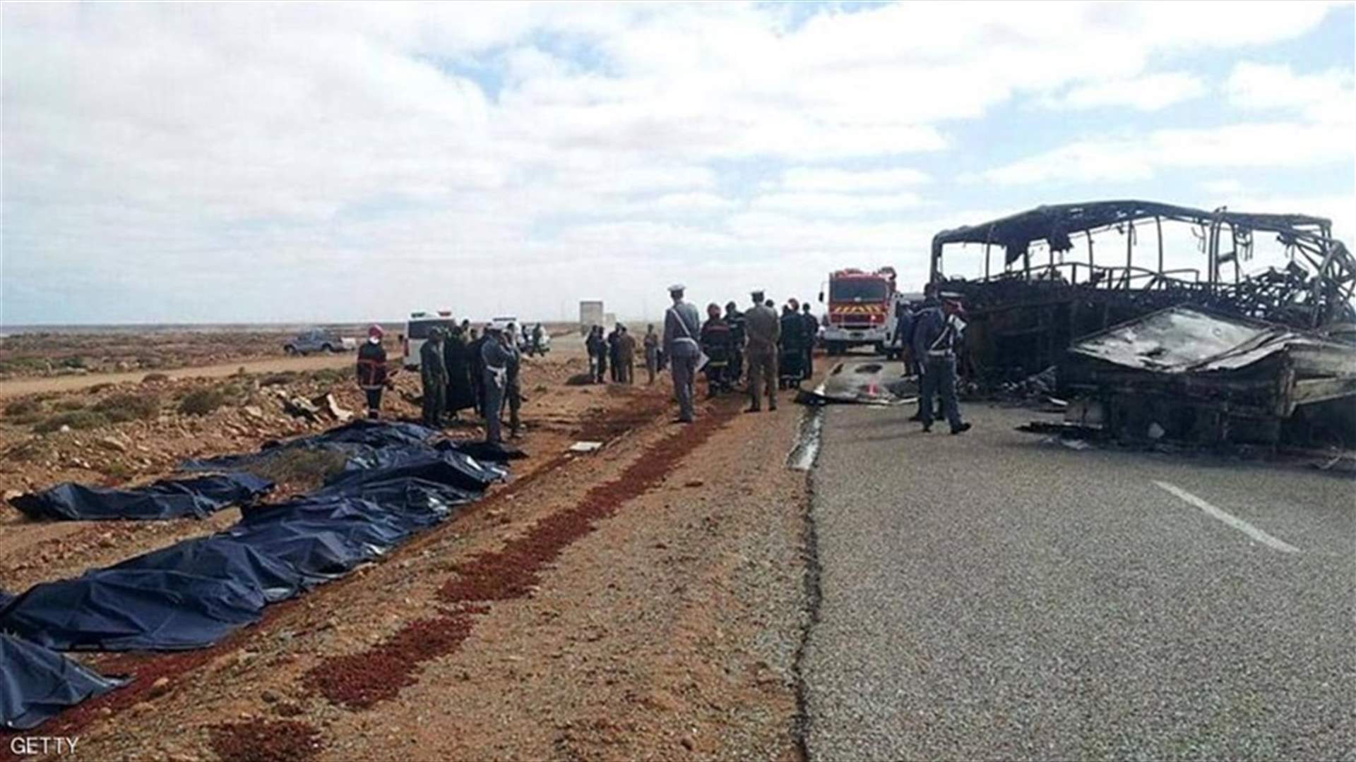 ثمانية قتلى و30 جريحاً في حادث مروري في المغرب