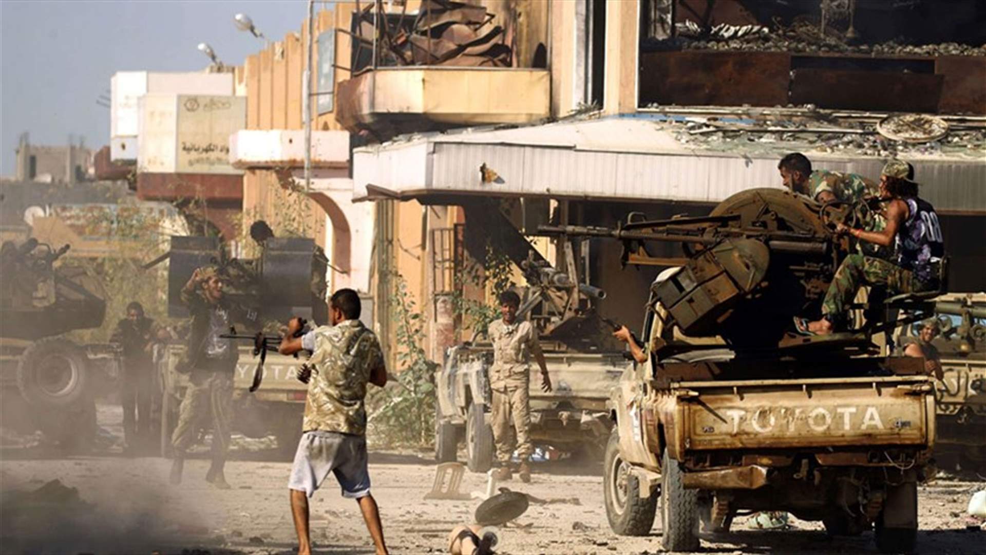 الجيش الوطني الليبي يعلن إصابة جنديَين خلال الزحف نحو طرابلس