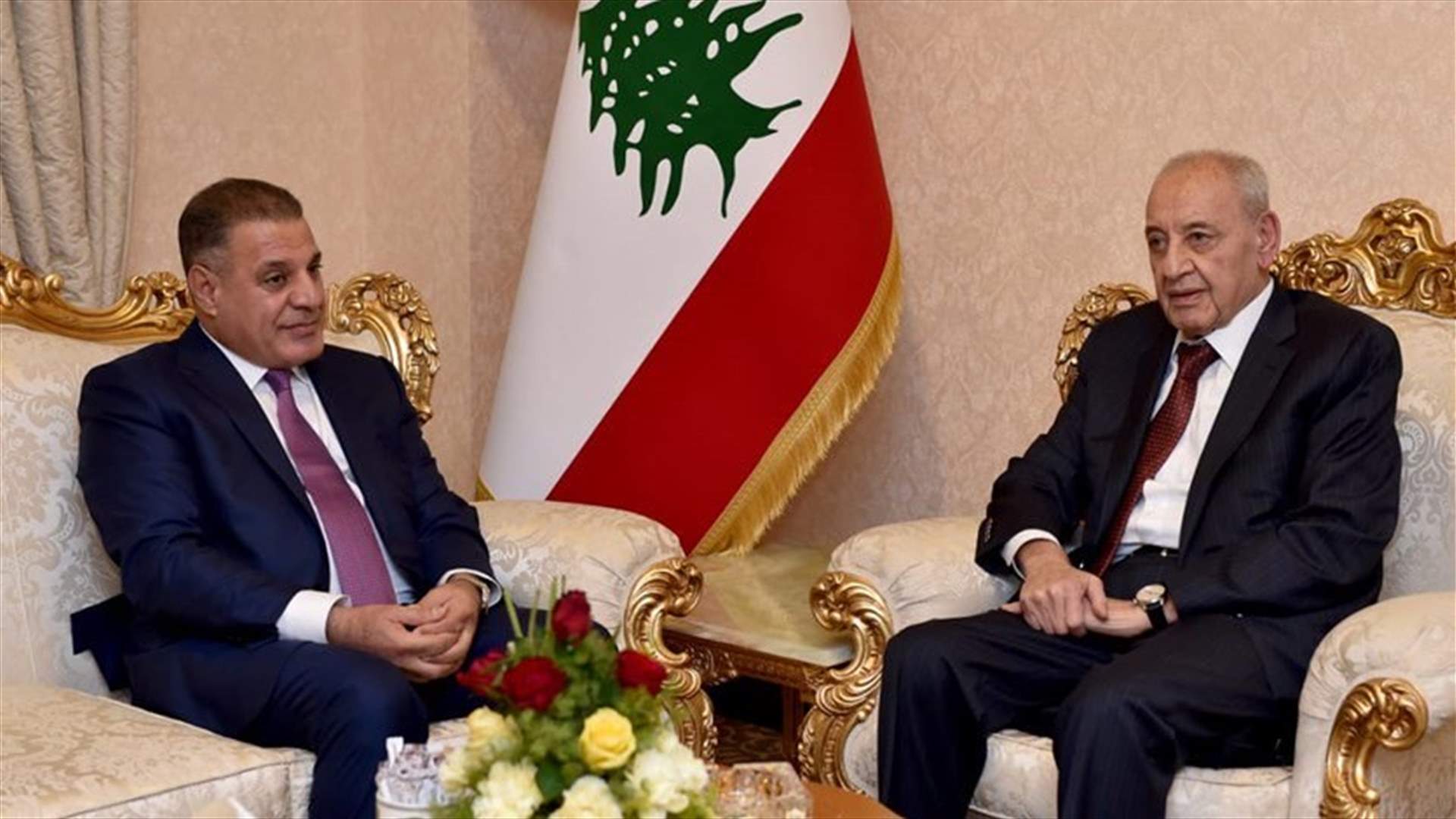 Berri wraps up visit to Iraq, meets with top officials ​