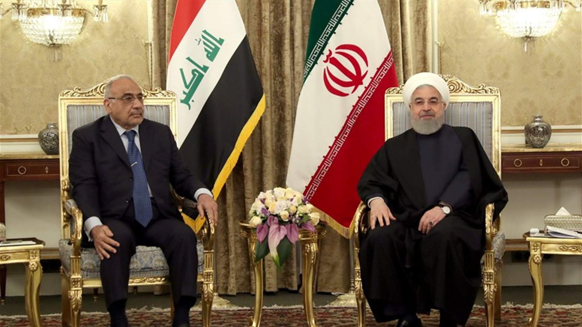 Rouhani says Iran ready to expand gas, power trade with Iraq