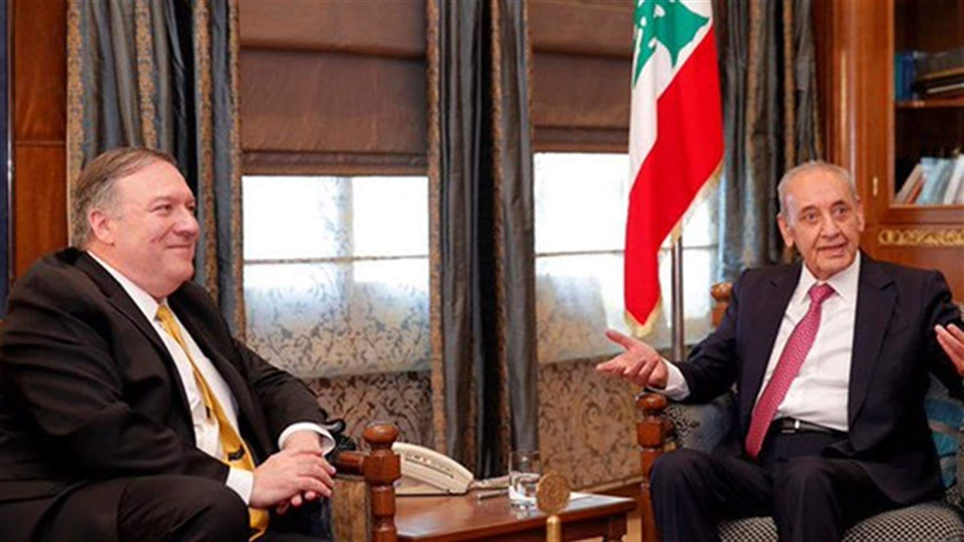 Washington prepares sanctions against Berri’s allies for ties with Hezbollah, Iran-newspaper