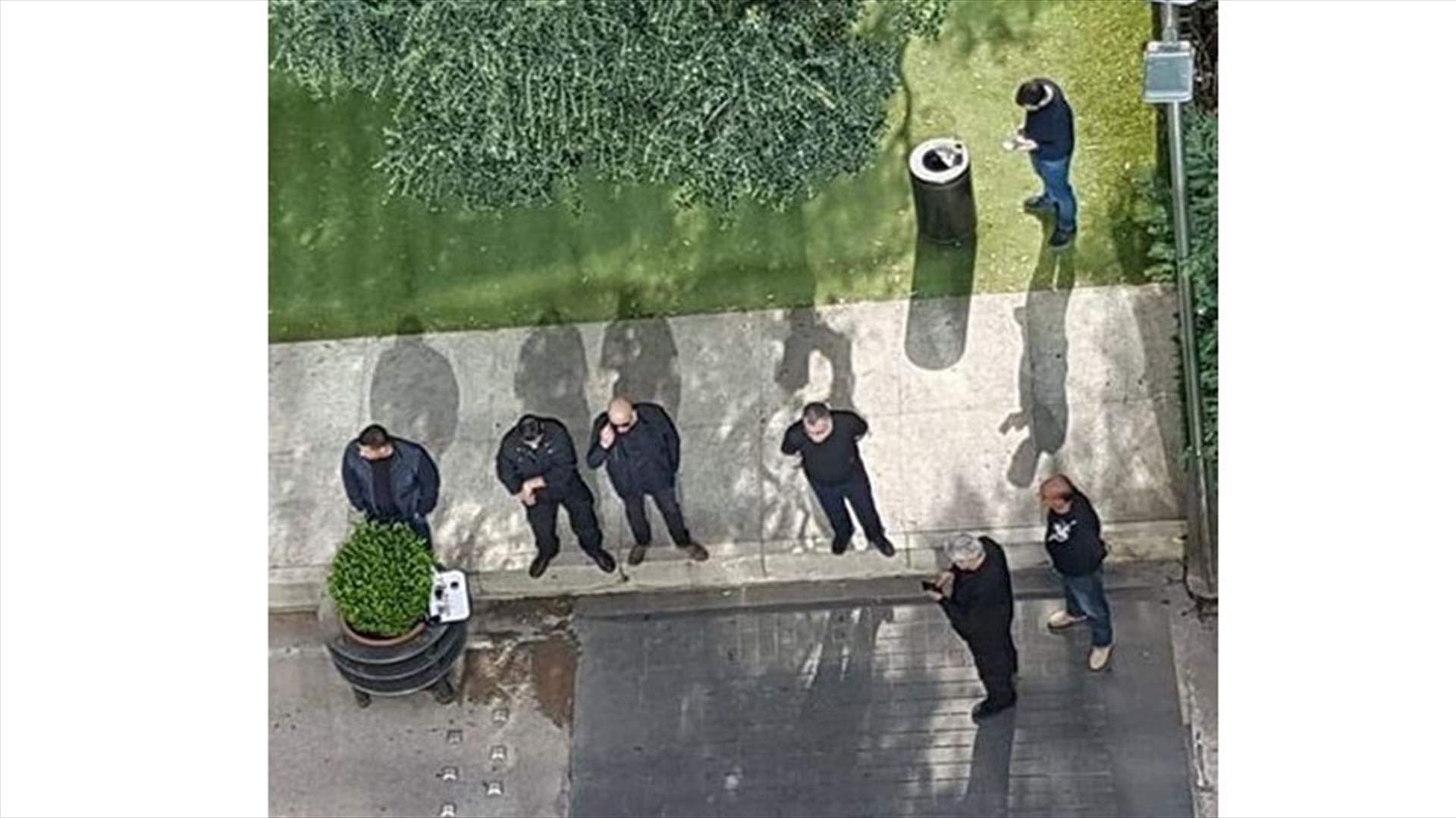 Scuffle after attempt to prevent Gabriel al-Murr from entering his office