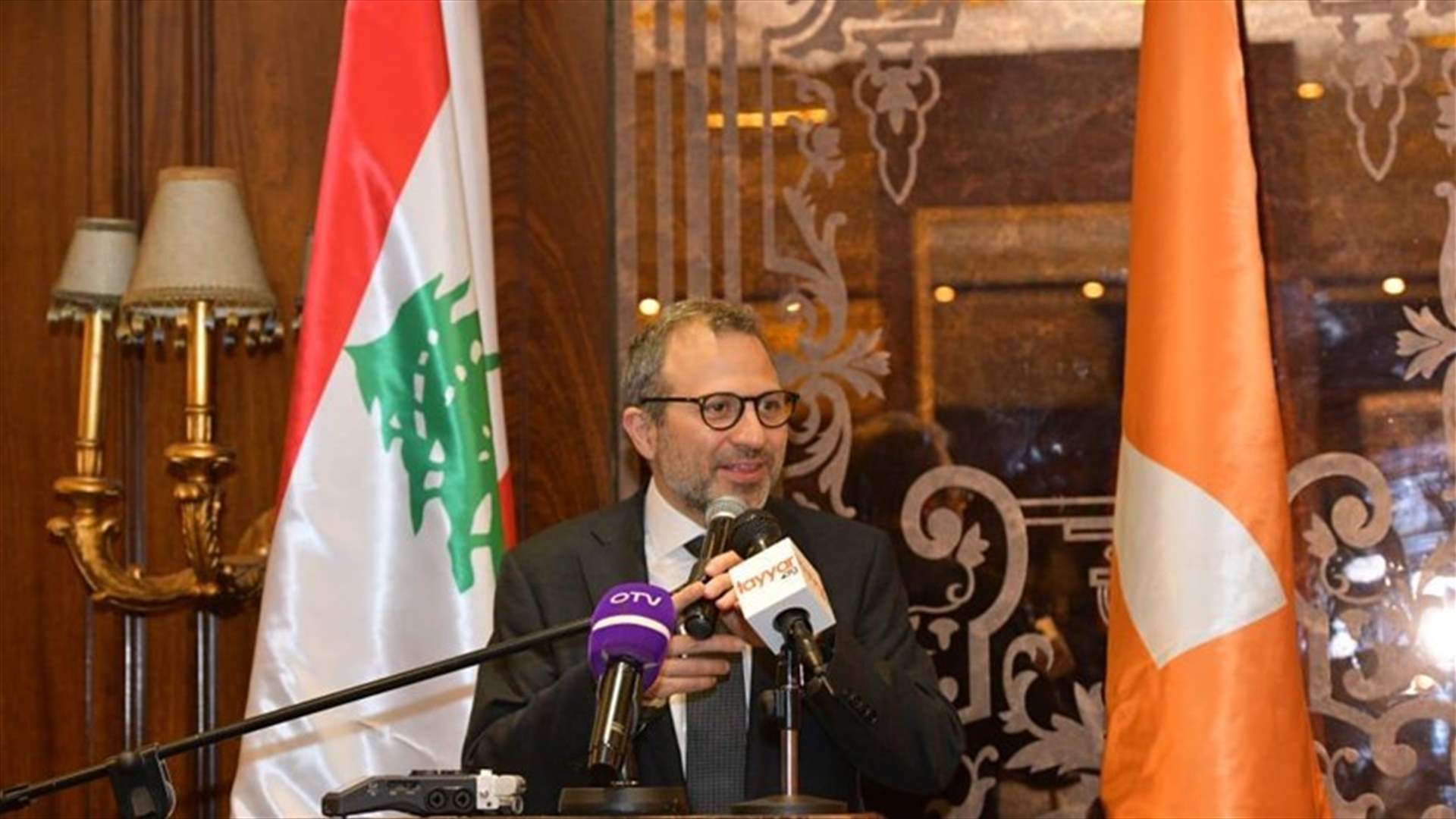 باسيل: مشاكل الصحة في لبنان كثيرة ووزارة الصحة اليوم مع حزب نأمل ان يقدم لنا نموذجا مختلفا