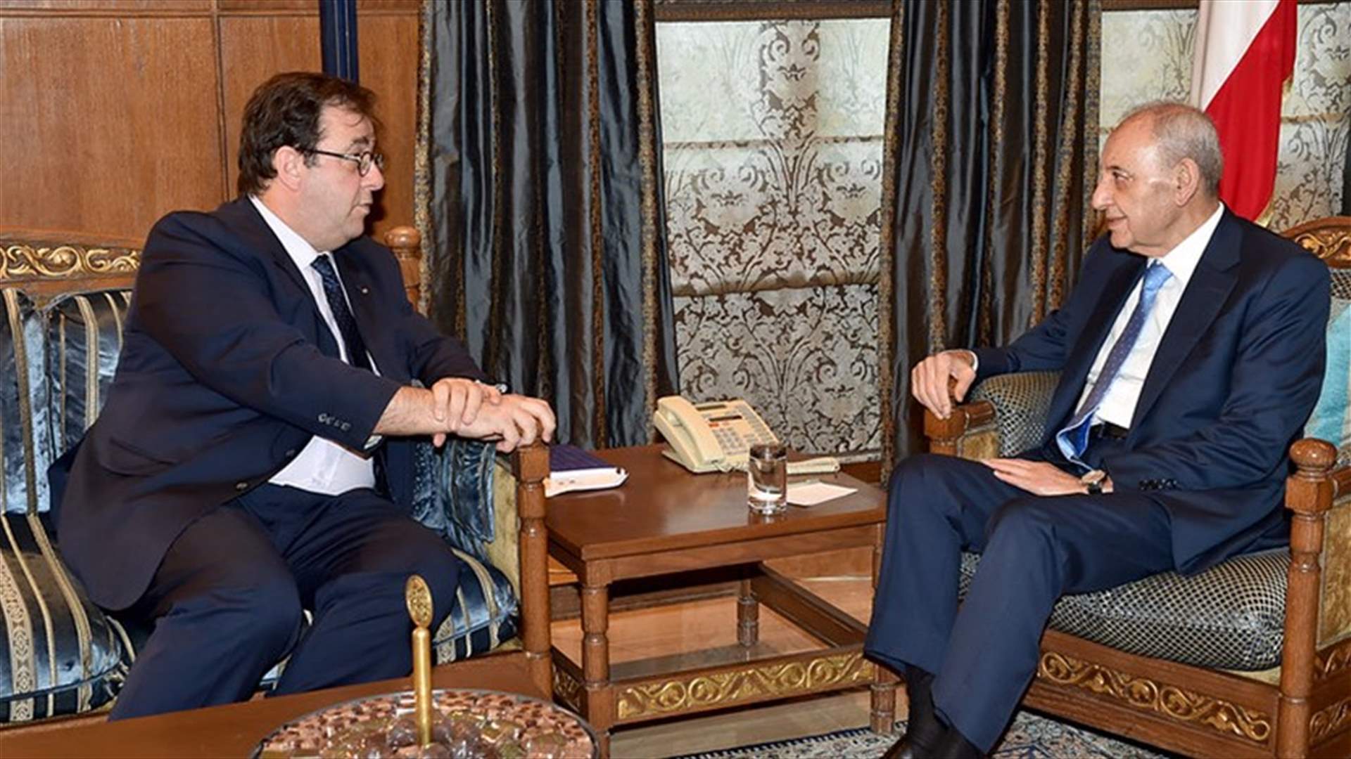 بري استقبل السفير الفرنسي... وتشديد على الإصلاحات في الموازنة