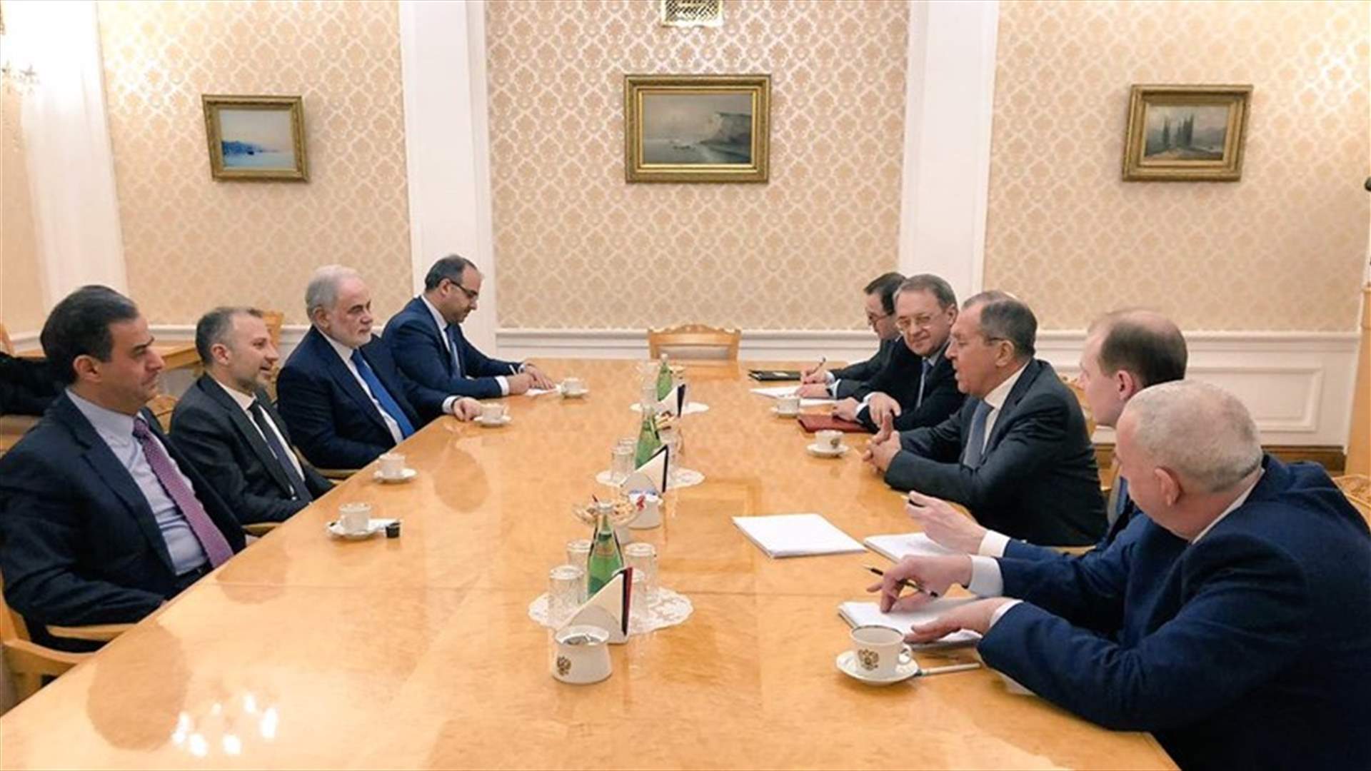 العلاقات اللبنانية الروسية بين باسيل ولافروف
