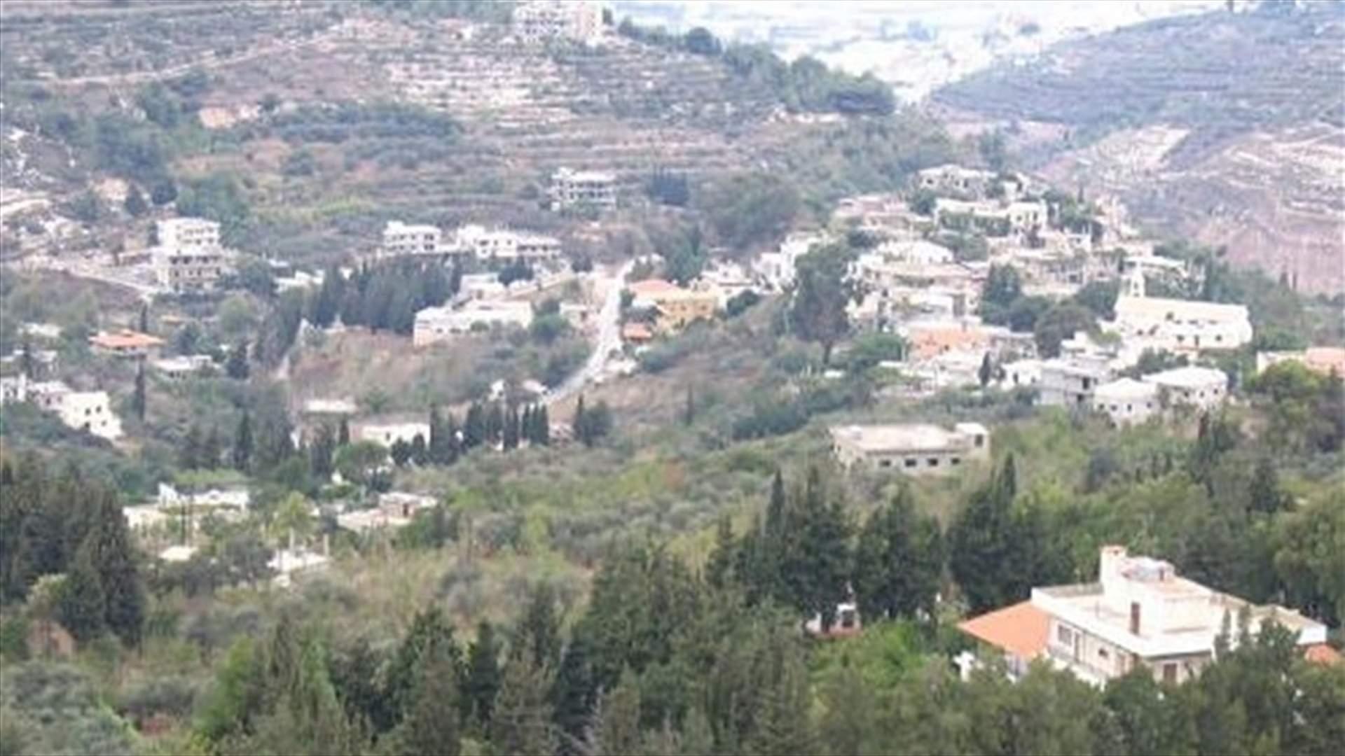 العثور على صناديق ذخائر لاسلحة حربية في خراج خربة داوود العكارية
