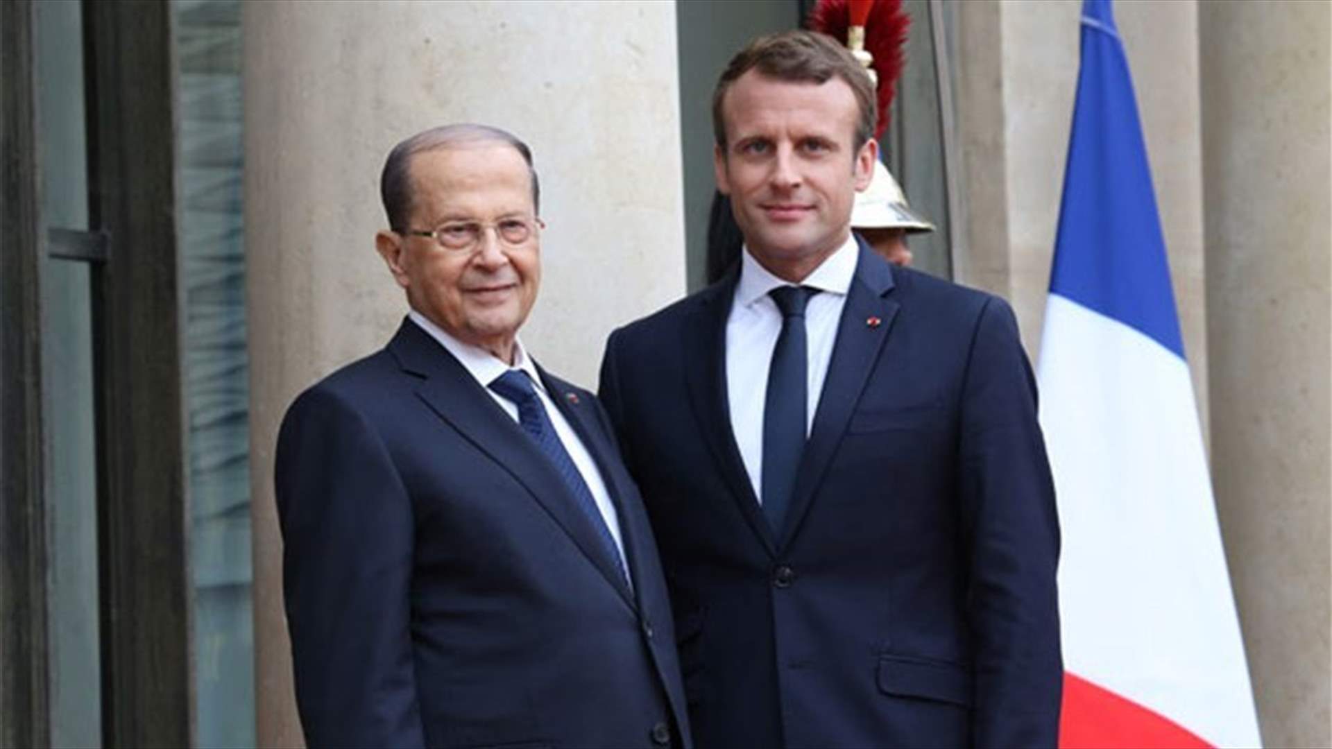 President Aoun cables France’s Macron, expresses sorrow over Notre Dame fire