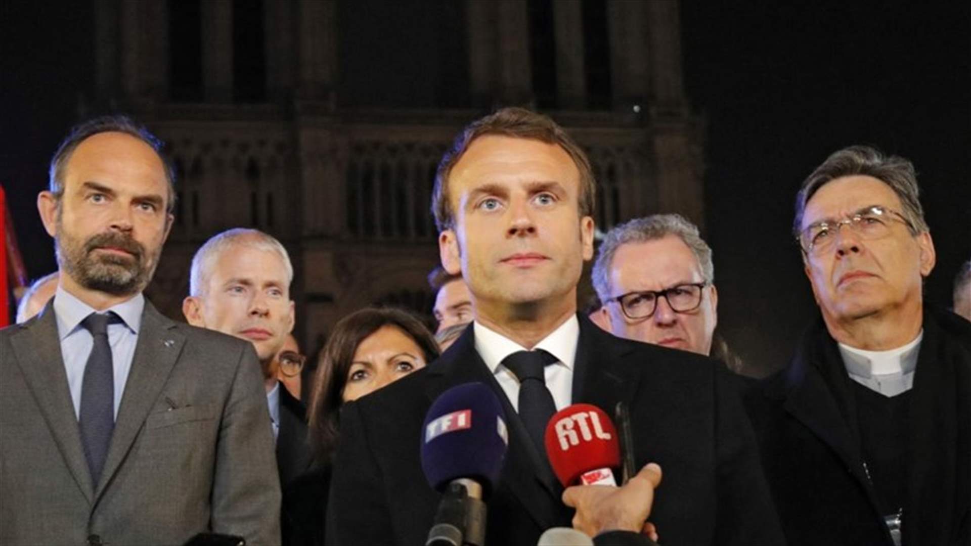 France's Macron commits to renovating Notre-Dame within five years