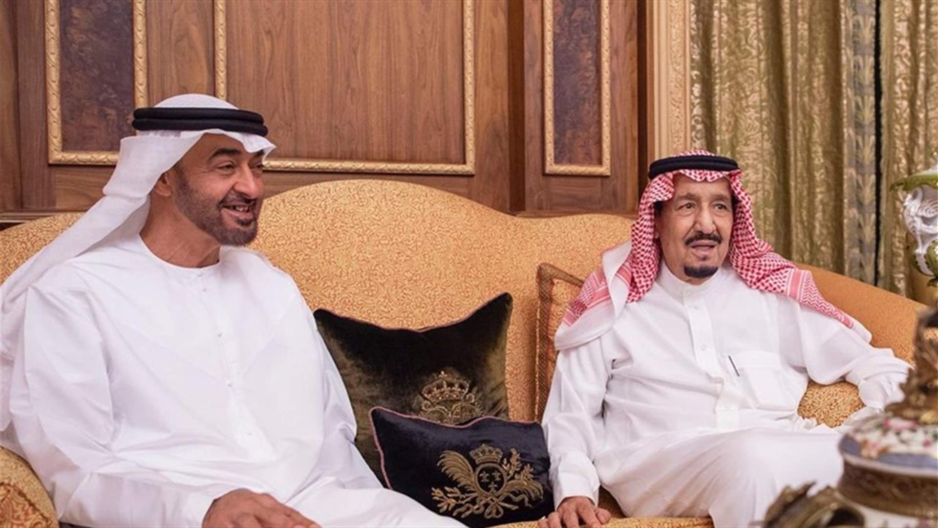 لقاء بين العاهل السعودي وولي عهد ابوظبي...