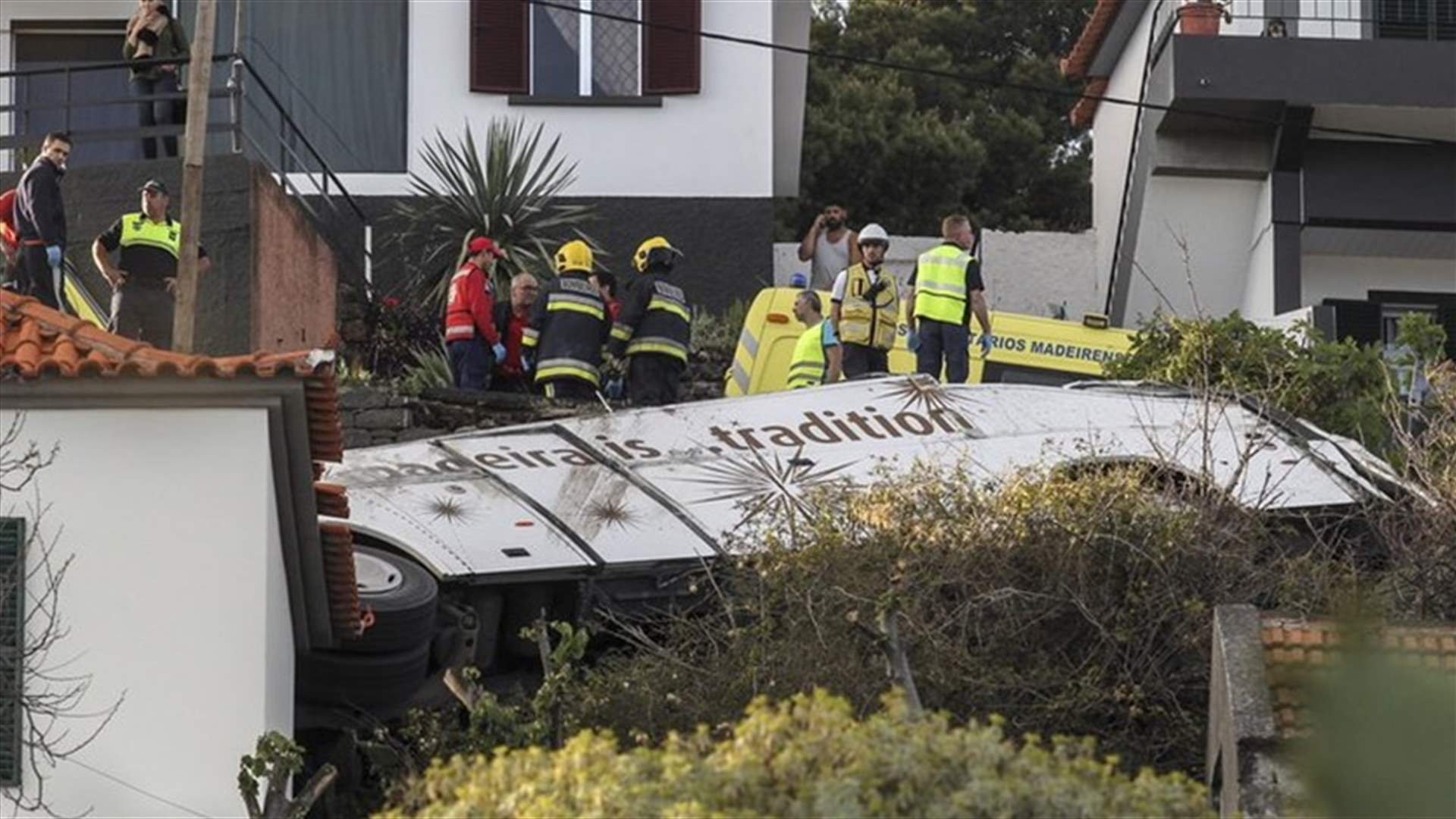 قتلى في حادث حافلة سياحية بجزيرة ماديرا البرتغالية...