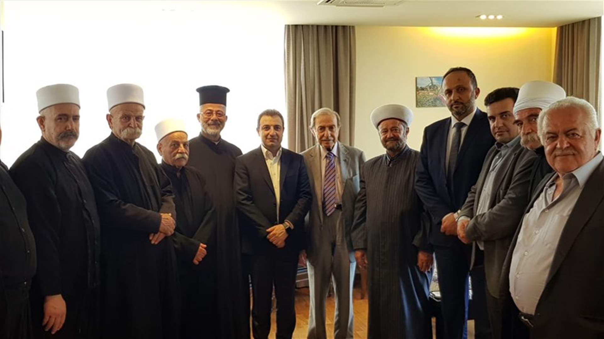 أبو فاعور امام وفد من حاصبيا: لا مس بالحقوق المكتسبة