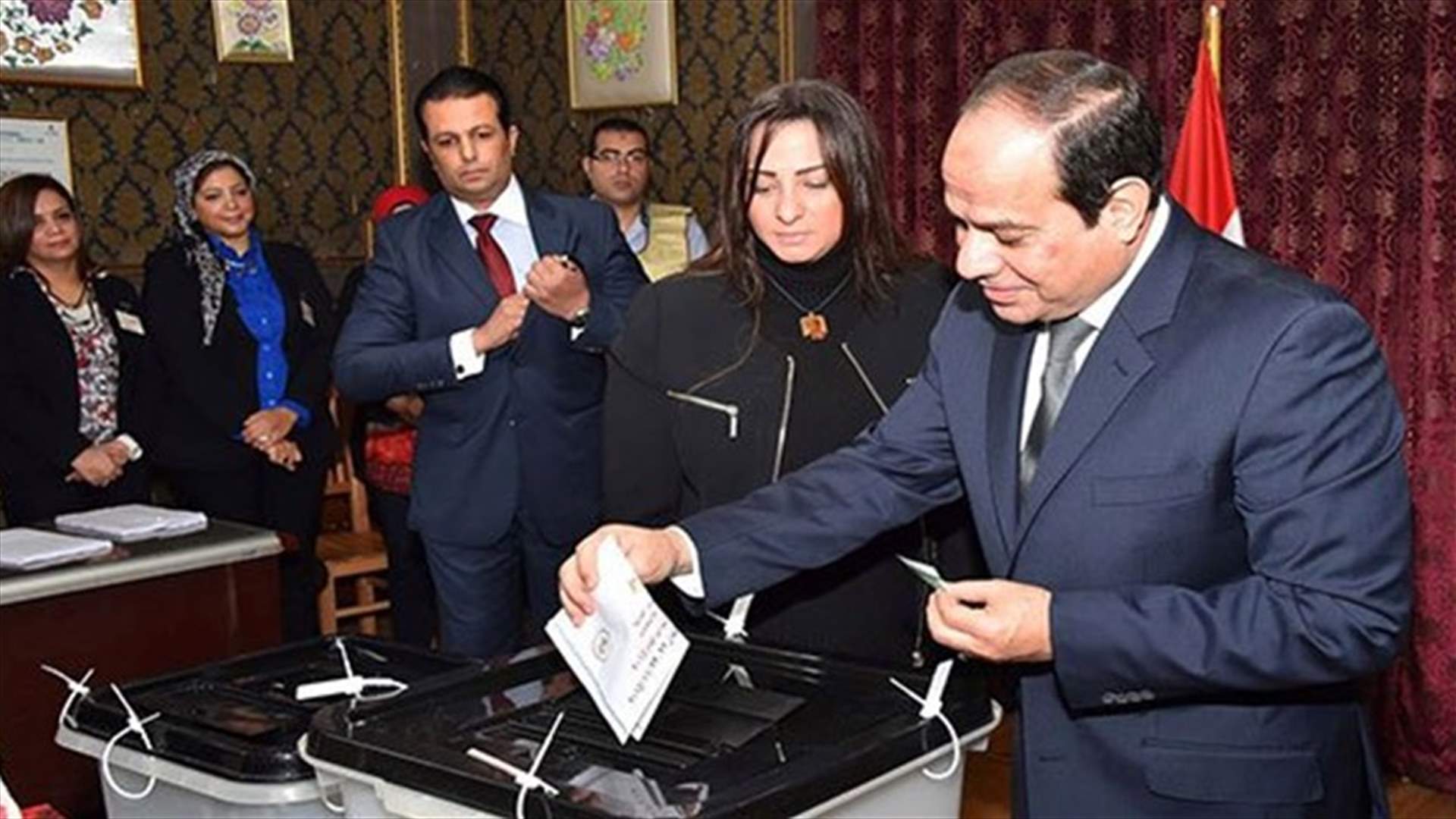 السيسي ادلى بصوته في استفتاء على تعديلات دستورية تمدد حكمه في مصر
