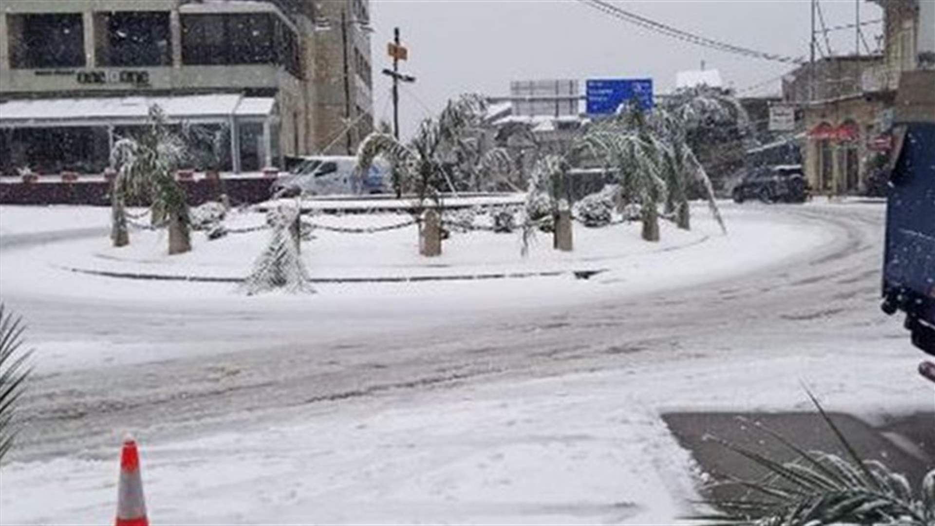 Snow covers various Lebanese regions – [PHOTOS+VIDEOS]
