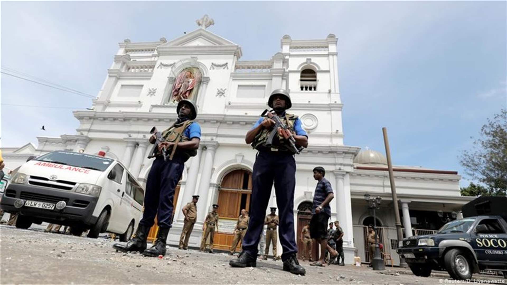 انفجار قرب كنيسة أثناء محاولة إبطال مفعول قنبلة بسريلانكا
