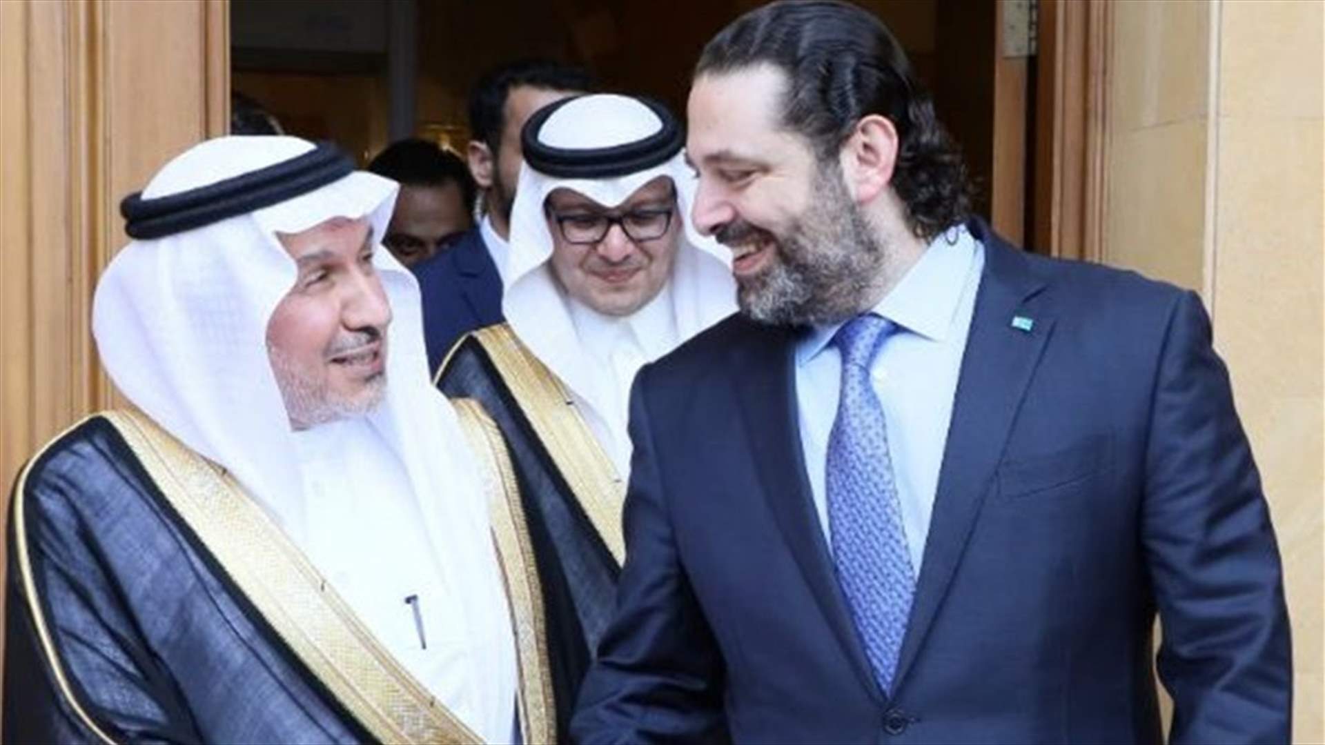 Al Rabeeah visits Hariri, confirms strong bilateral relations
