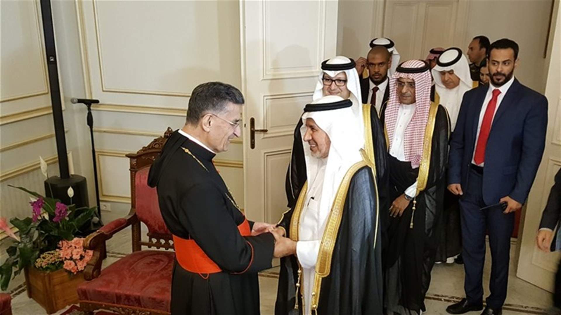 الربيعة زار الراعي: أكدت حرص المملكة على أمن واستقرار وعروبة لبنان