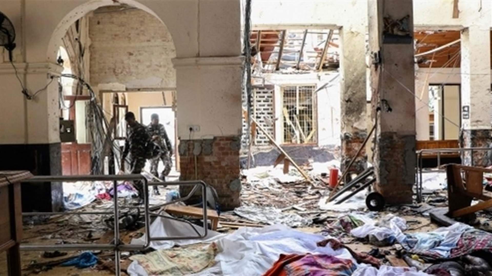 محصلة ضحايا تفجيرات سريلانكا  ترتفع الى 310 قتلى